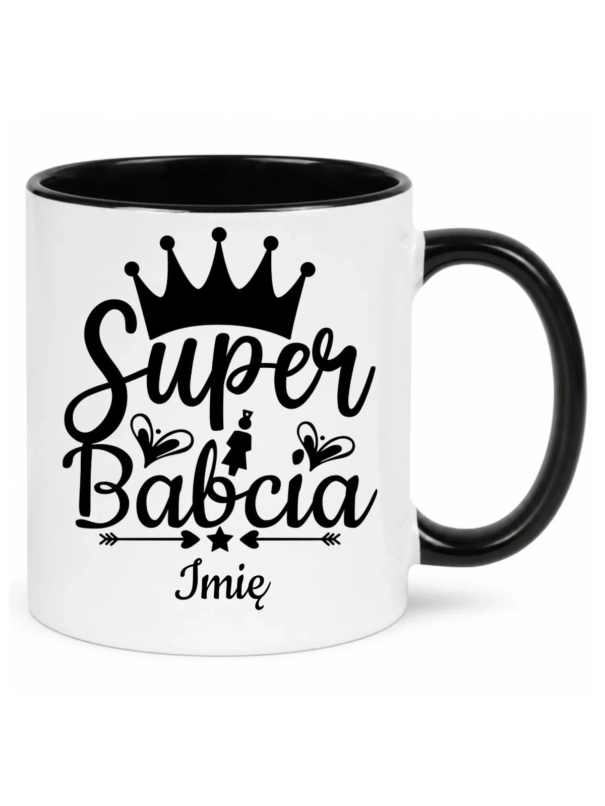 Kubek dla babci - Super Babcia - personalizowany B03