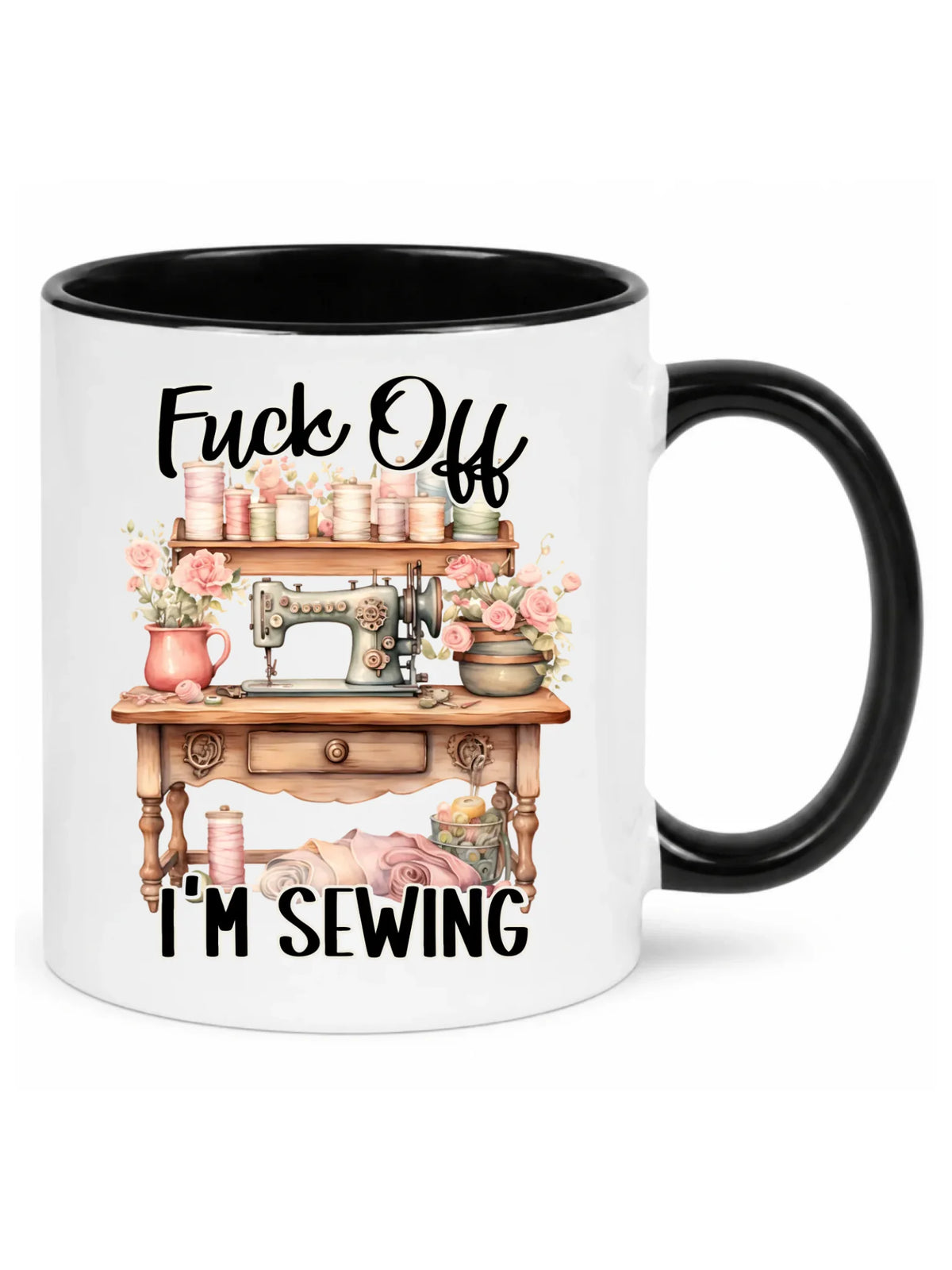 Kubek szyciowy dla krawcowej – Fck off im sewing HS16