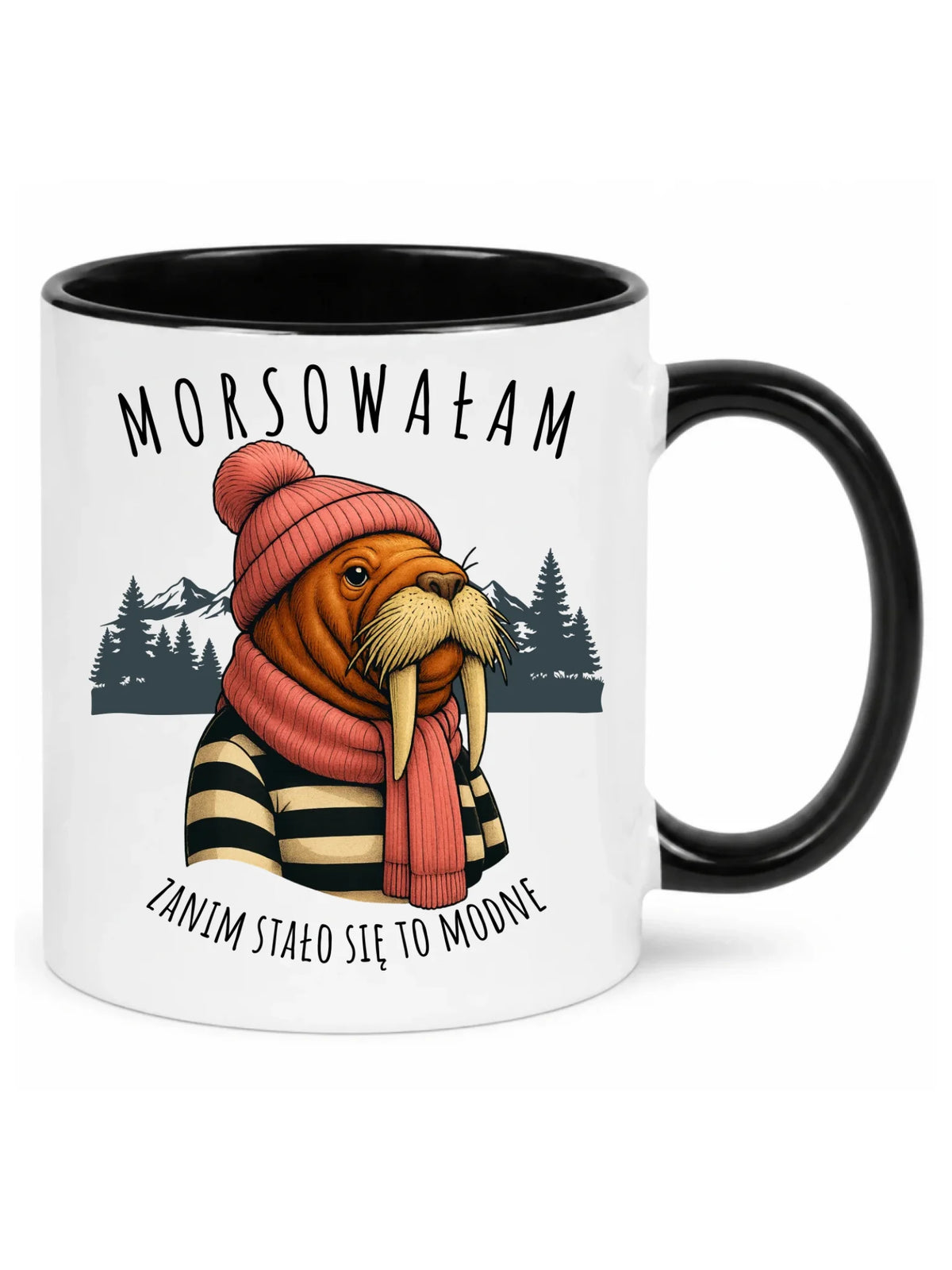 Kubek - prezent dla morsa - Morsowałam zanim stało się to modne - Mors HM21