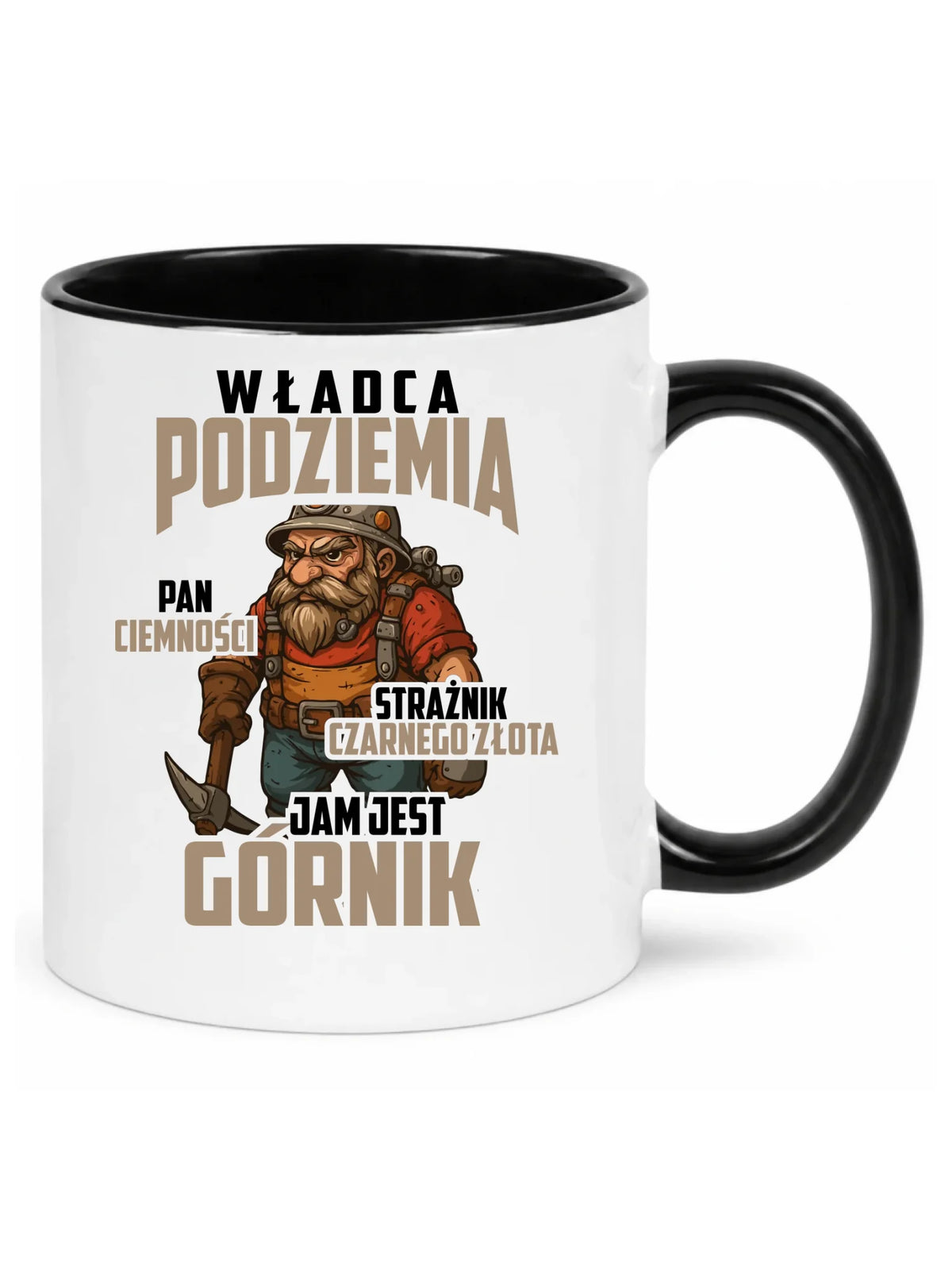 Kubek - prezent dla górnika - Władca podziemia Górnik G20