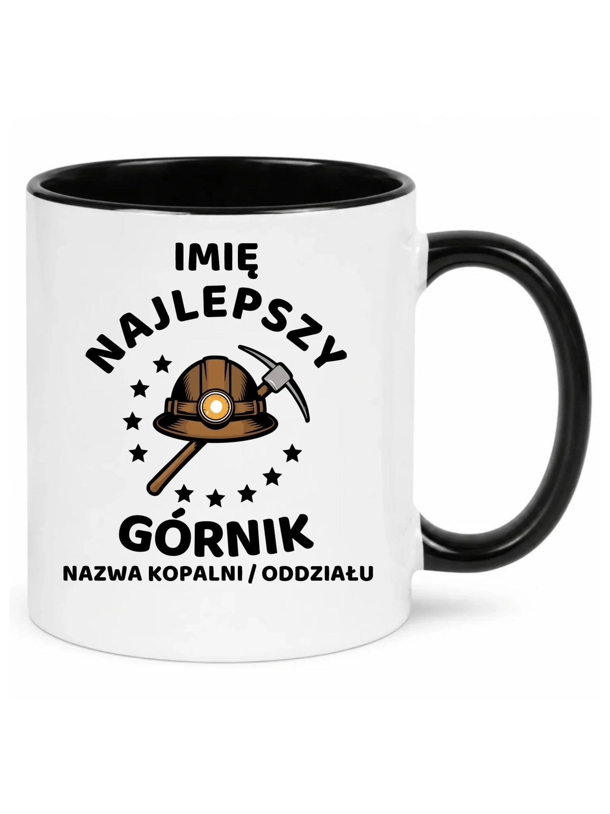 Kubek - prezent dla górnika - Najlepszy górnik - personalizowany G23