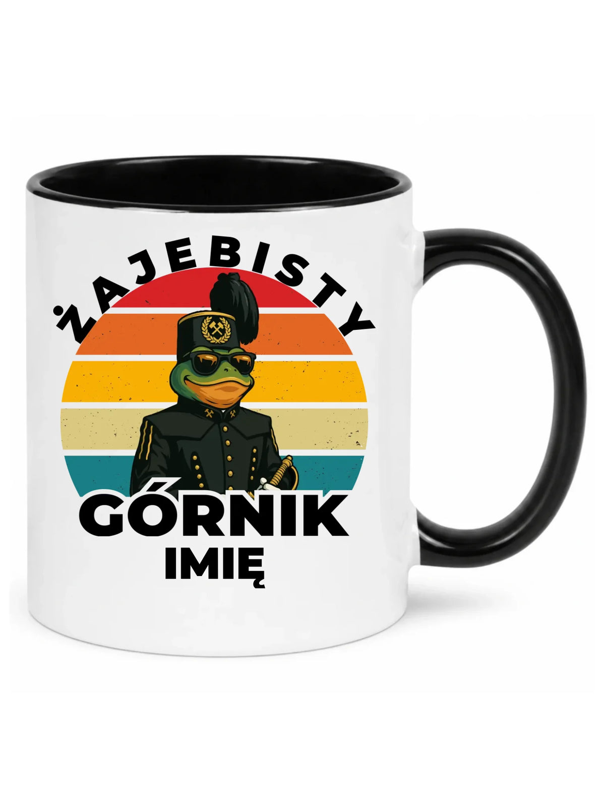 Kubek - prezent dla górnika - Żajebisty górnik - personalizowany G19