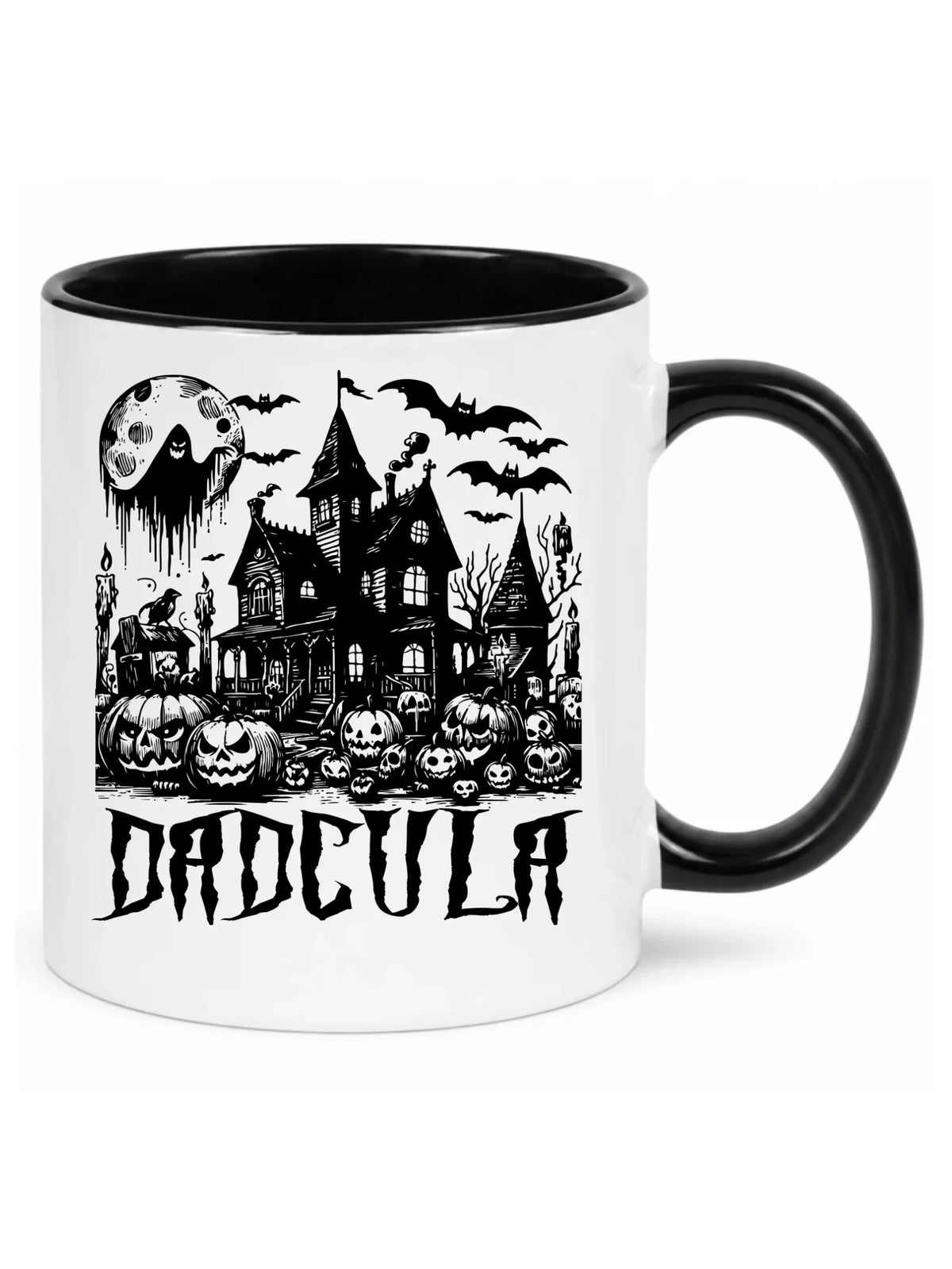 Kubek halloweenowy dla taty -  Upiorny dom - Dadcula HL19