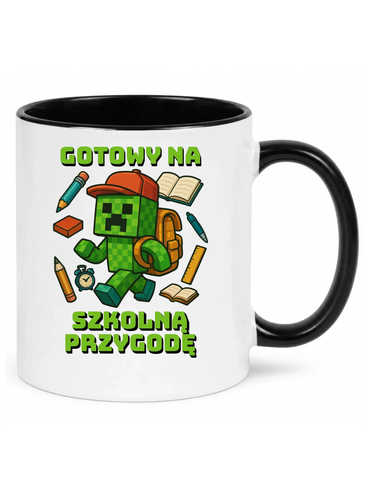 Kubek szkoła - Gotowy na szkołę - gamer do szkoły - SZ13