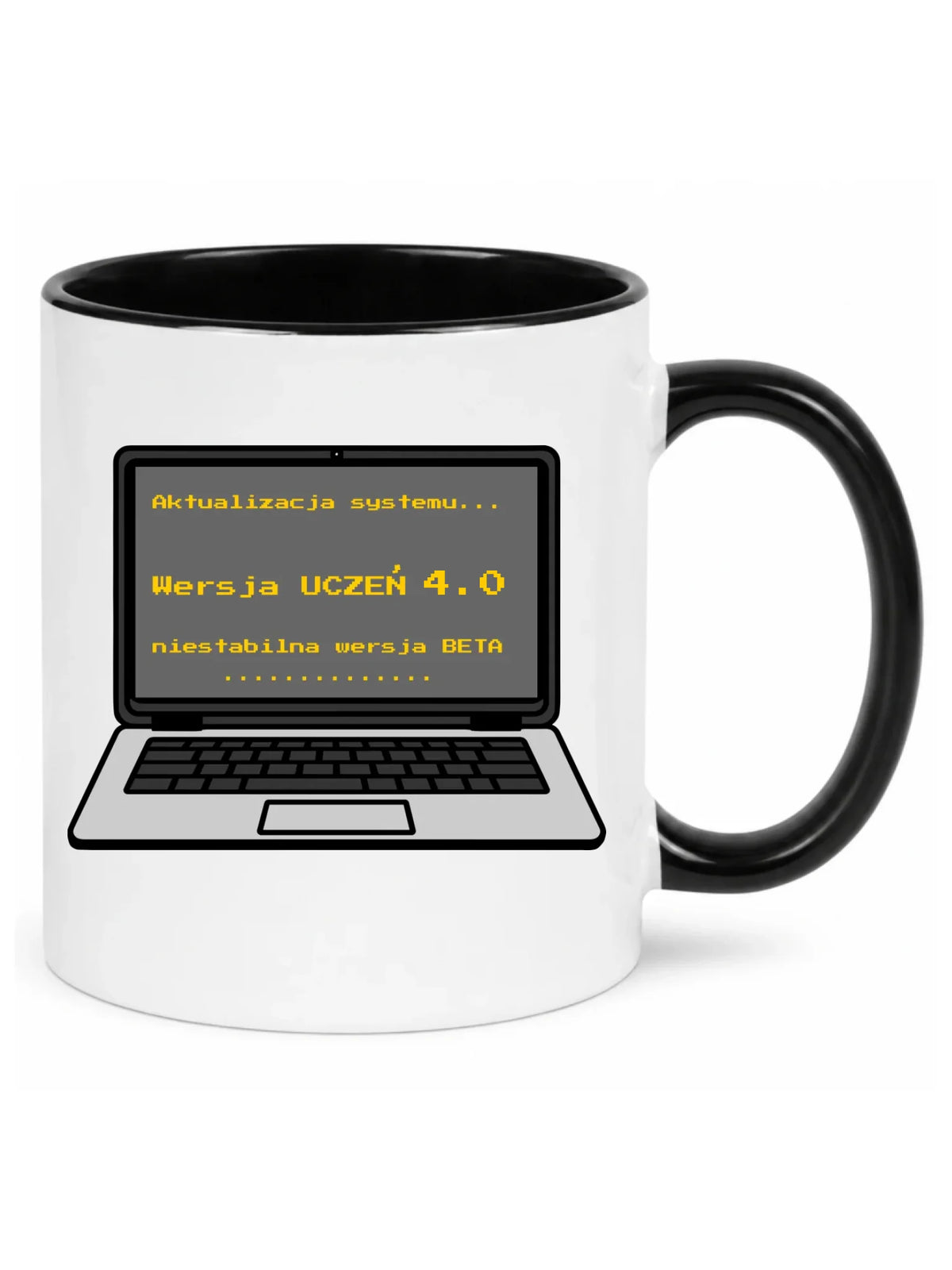 Kubek dla ucznia - Aktualizacja systemu - powrót do szkoły - personalizowany SZ16