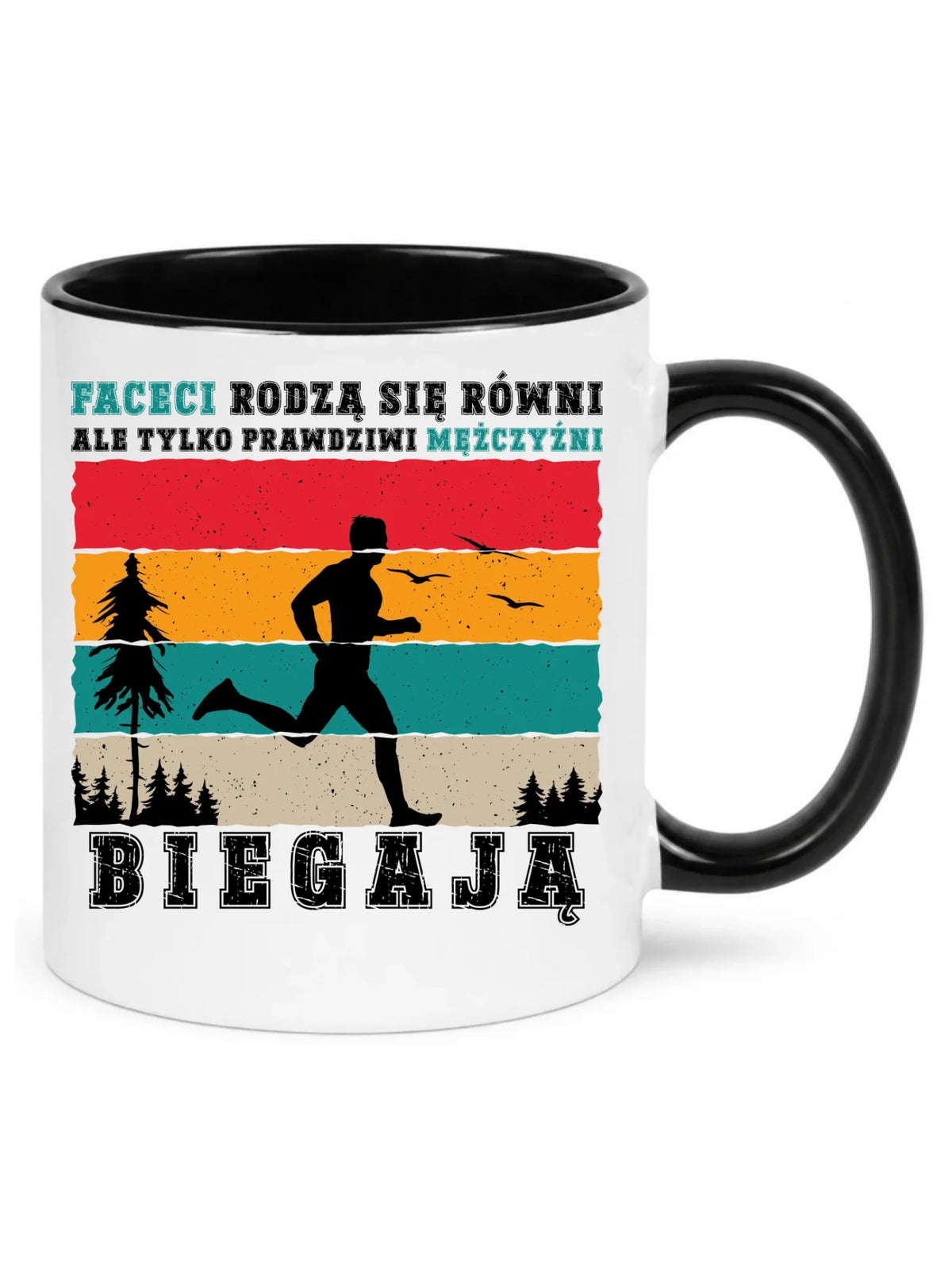 Kubek dla biegacza - Prawdziwi mężczyźni biegają HB02
