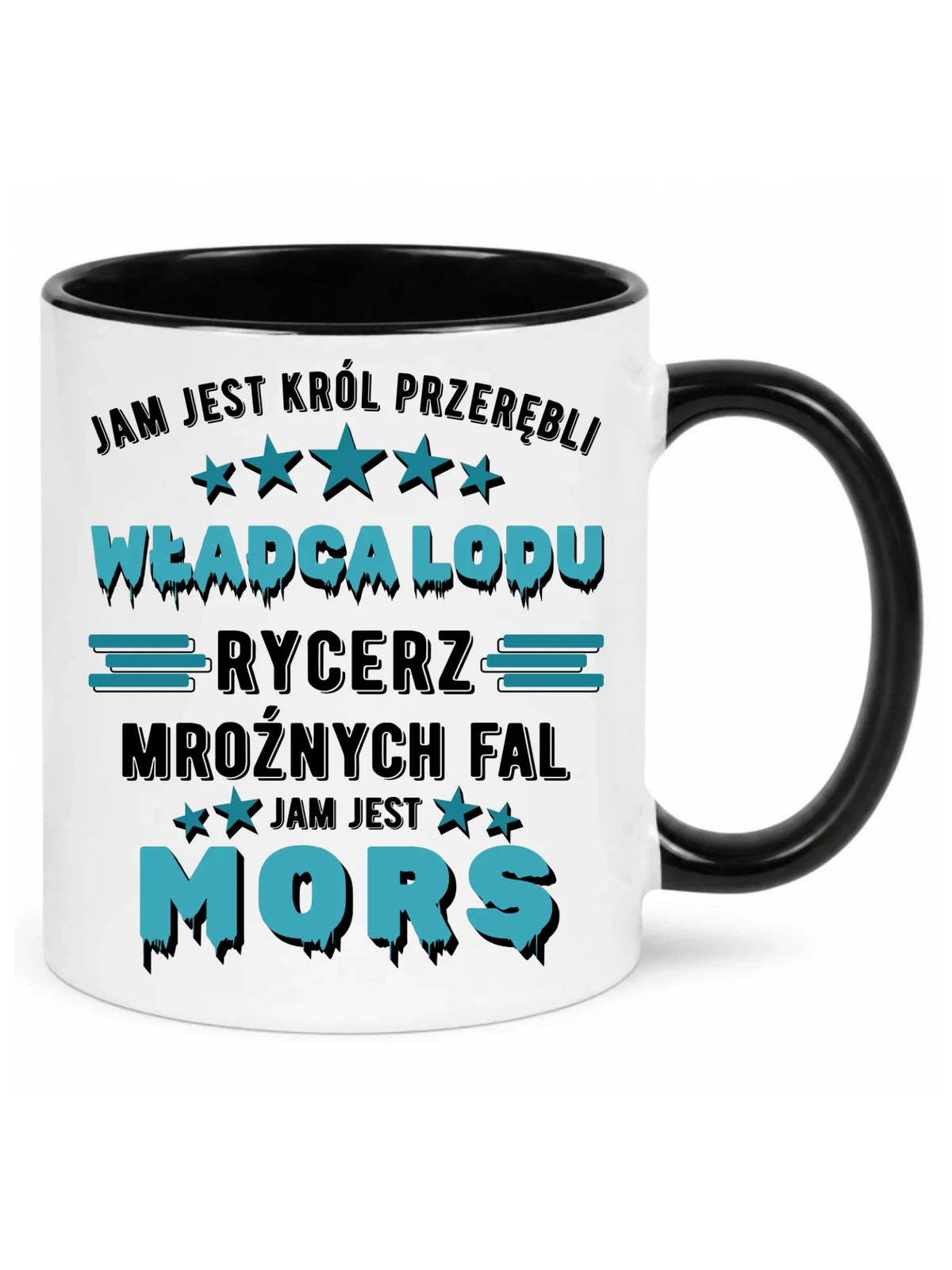 Kubek - prezent dla morsa - Jam jest Król przerębli Jam jest mors HM13