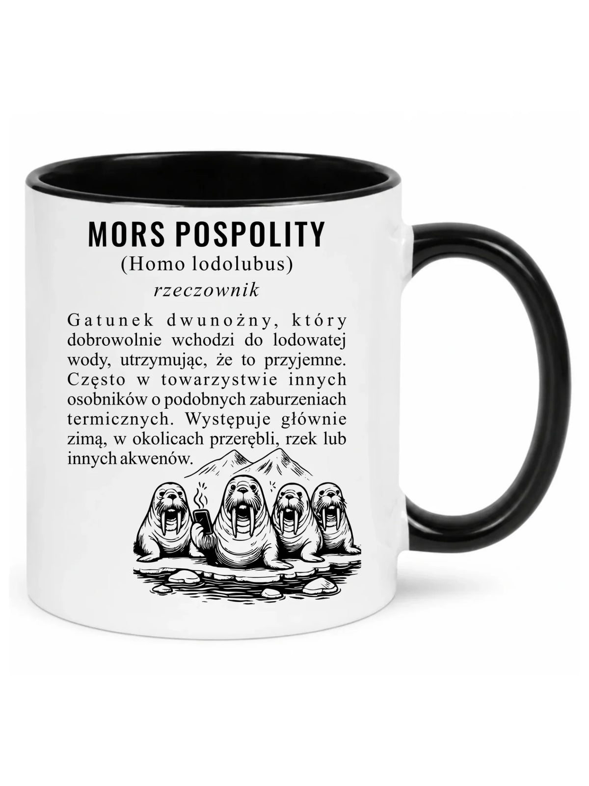 Kubek - prezent dla morsa - Mors pospolity [Homo lodolubus] HM12