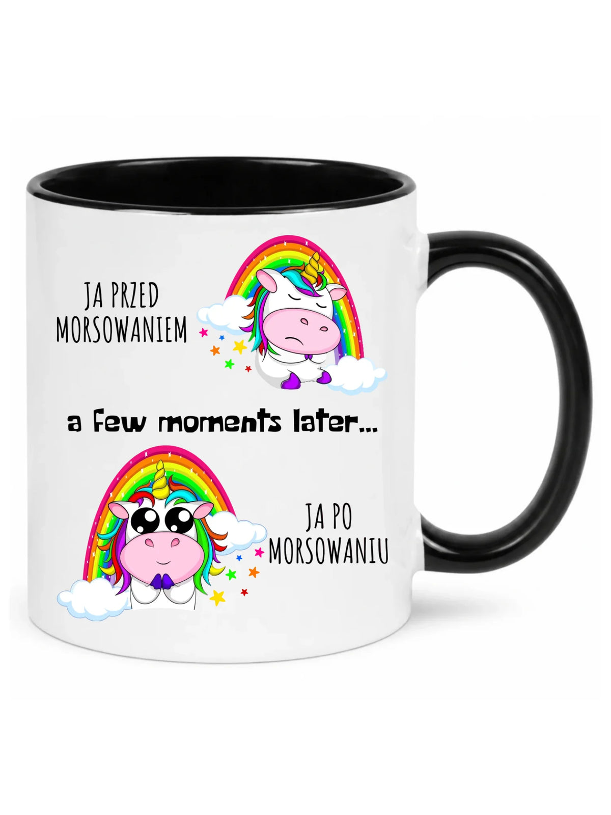 Kubek - prezent dla morsa - Jednorożec - Ja po morsowaniu HM11