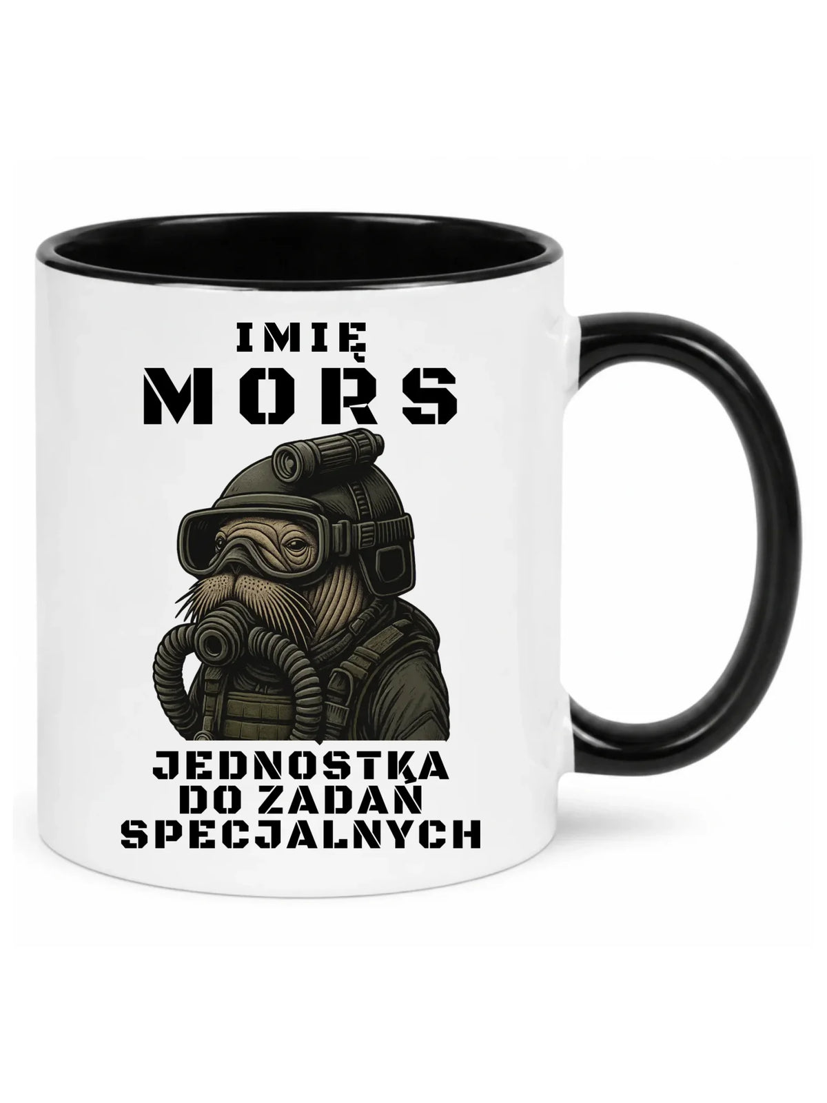 Kubek - prezent dla morsa - Mors do zadań specjalnych - personalizowany HM07
