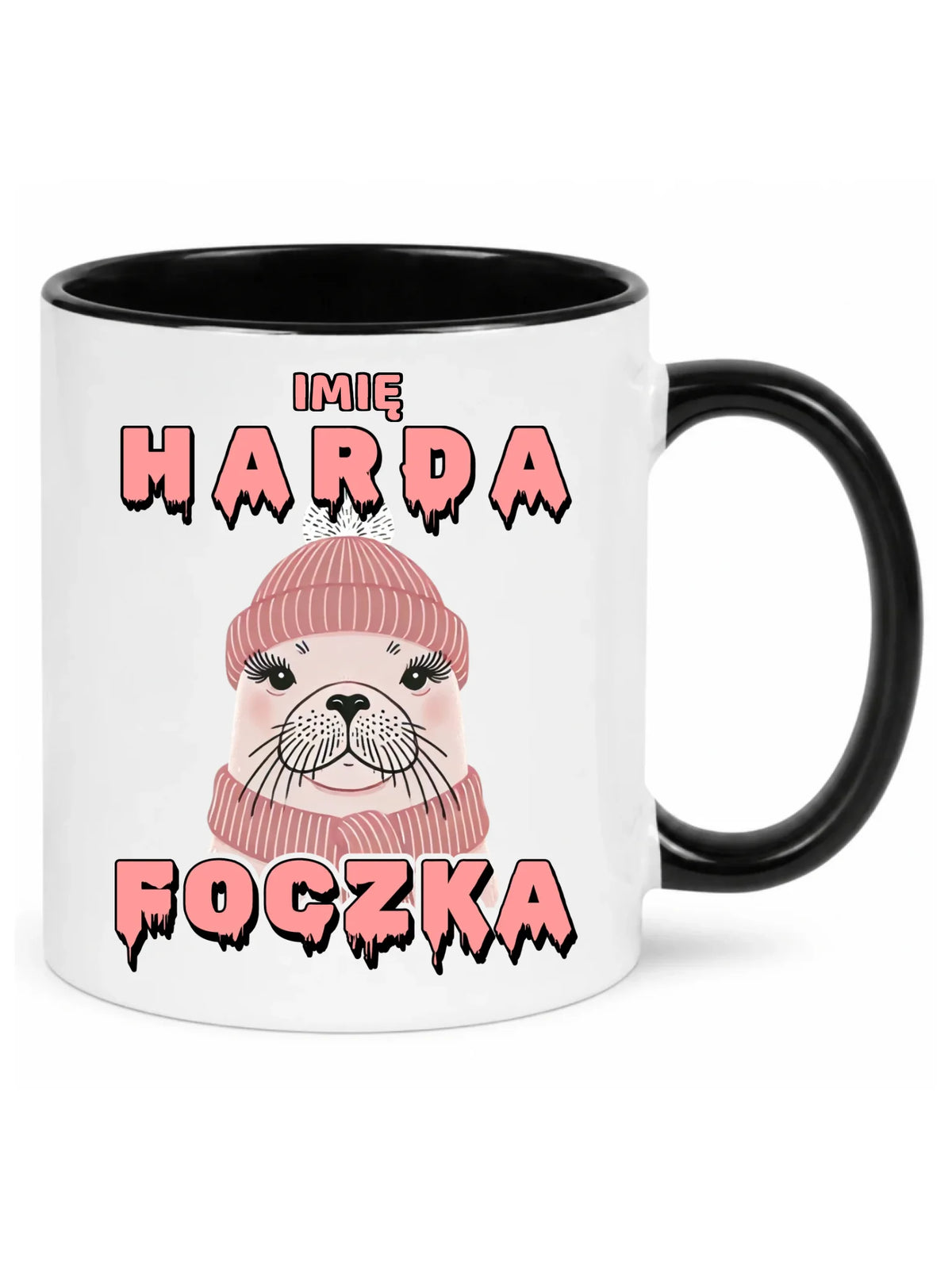 Kubek - prezent dla morsa - Harda foczka - personalizowany HM05