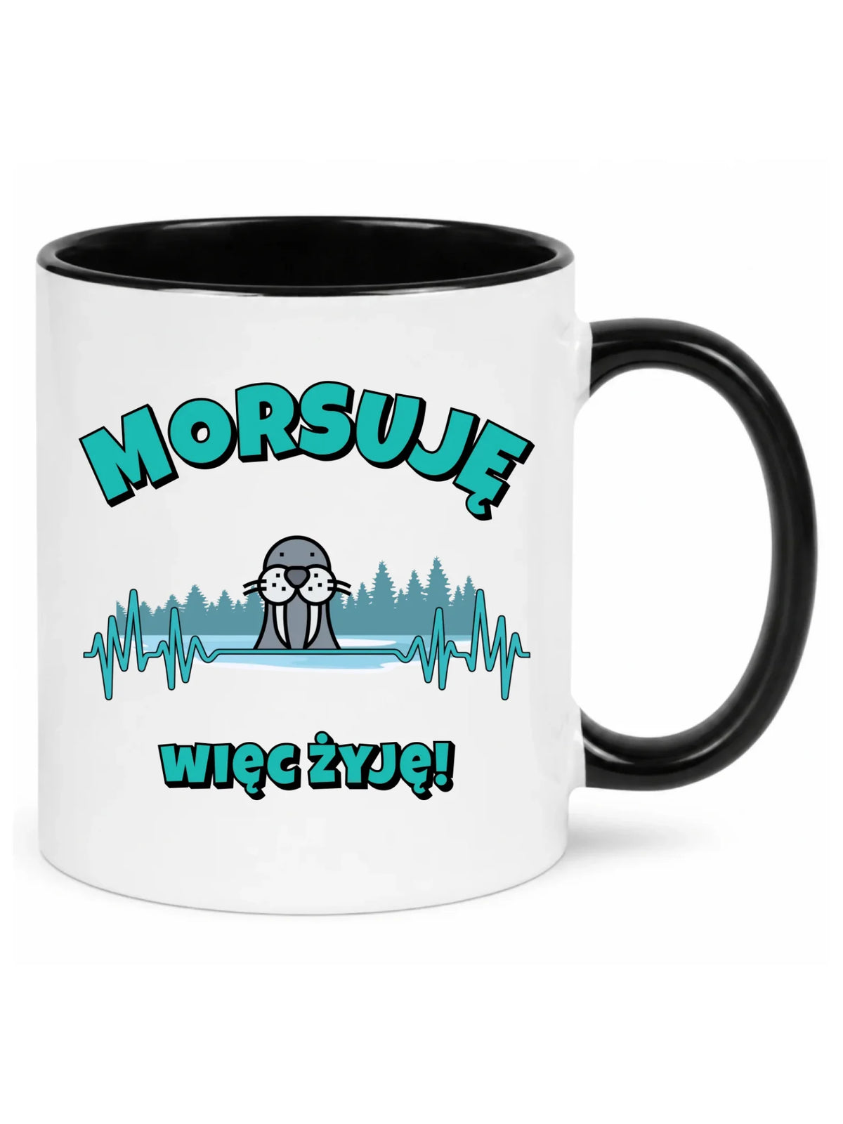 Kubek - prezent dla morsa - Morsuję więc żyję - Mors HM02