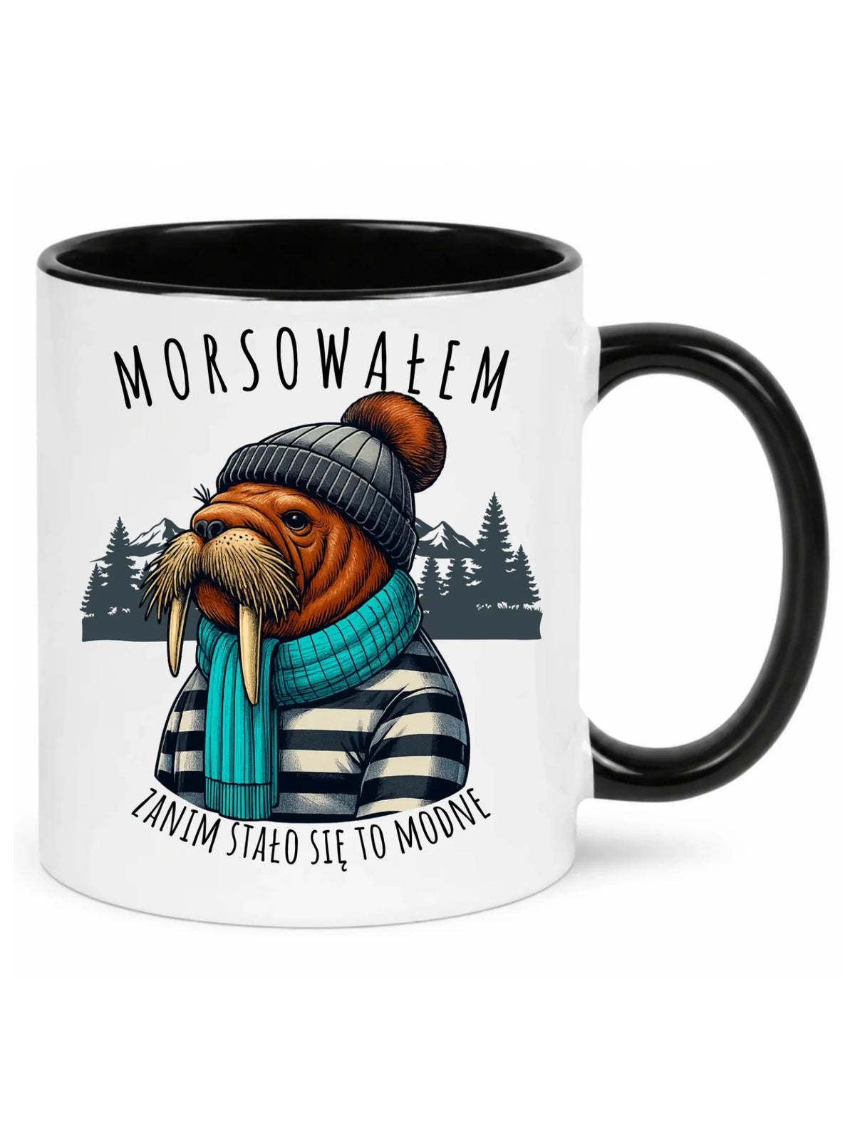 Kubek - prezent dla morsa - Morsowałem zanim stało się to modne - Mors HM08