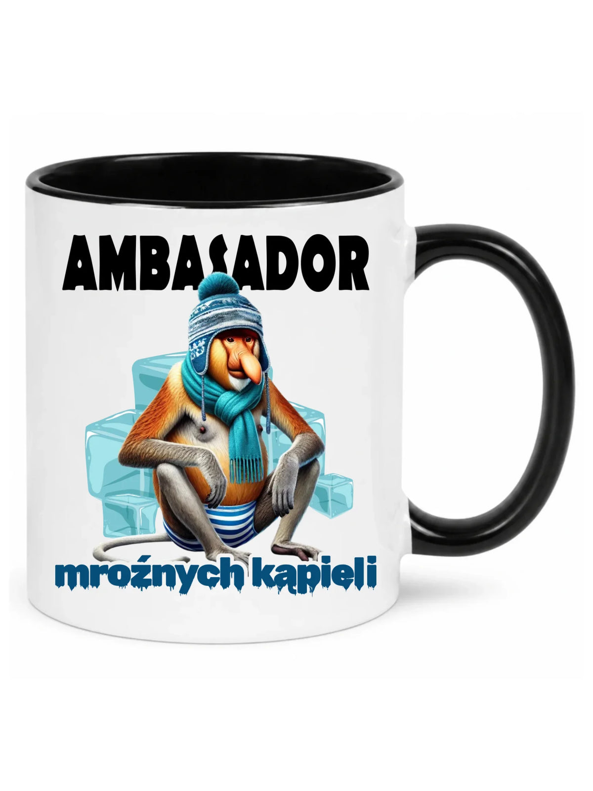 Kubek - prezent dla morsa - Janusz Nosacz Mors - Ambasador mroźnych kąpieli HM03