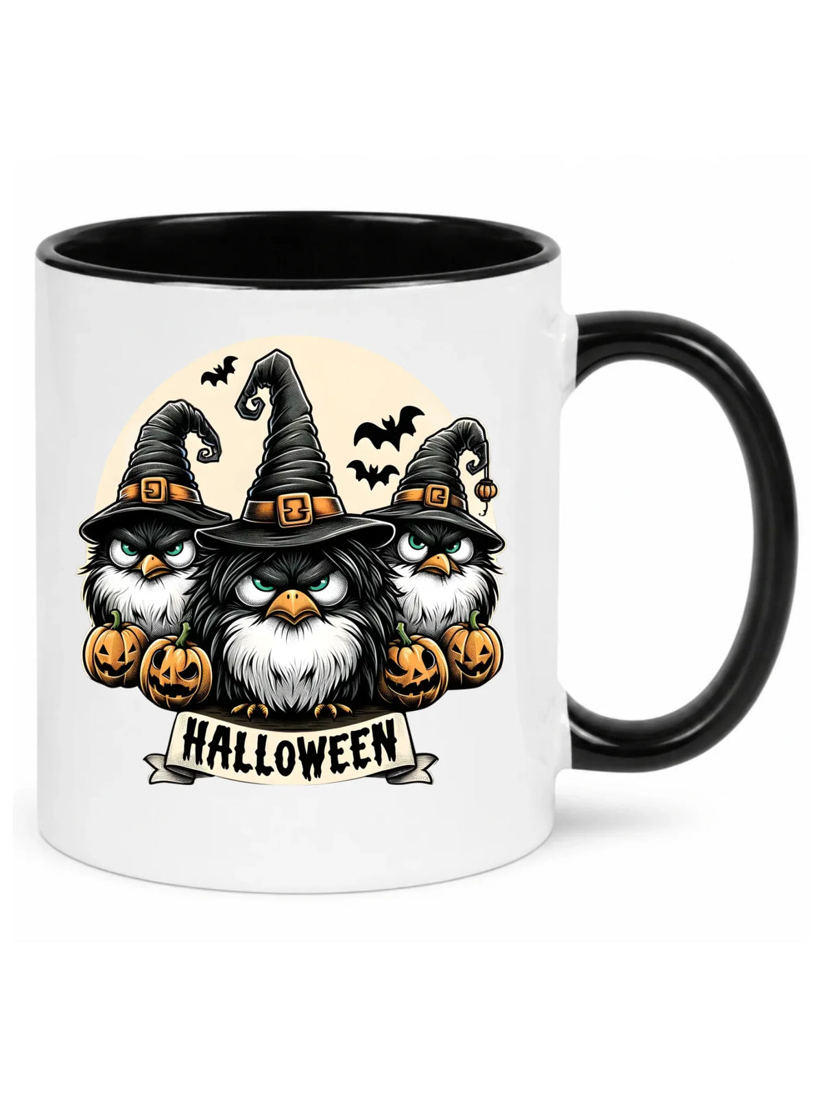 Kubek na Halloween - Upiorne sowy wiedźmy HL15