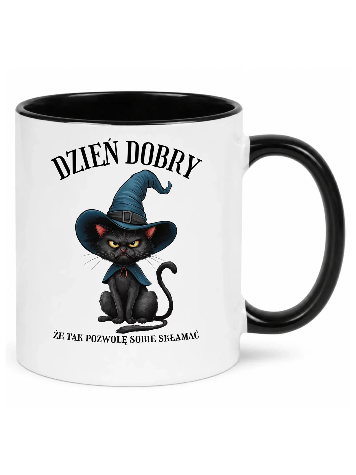 Kubek halloweenowy - Dzień dobry, że tak pozwolę sobie skłamać HL27