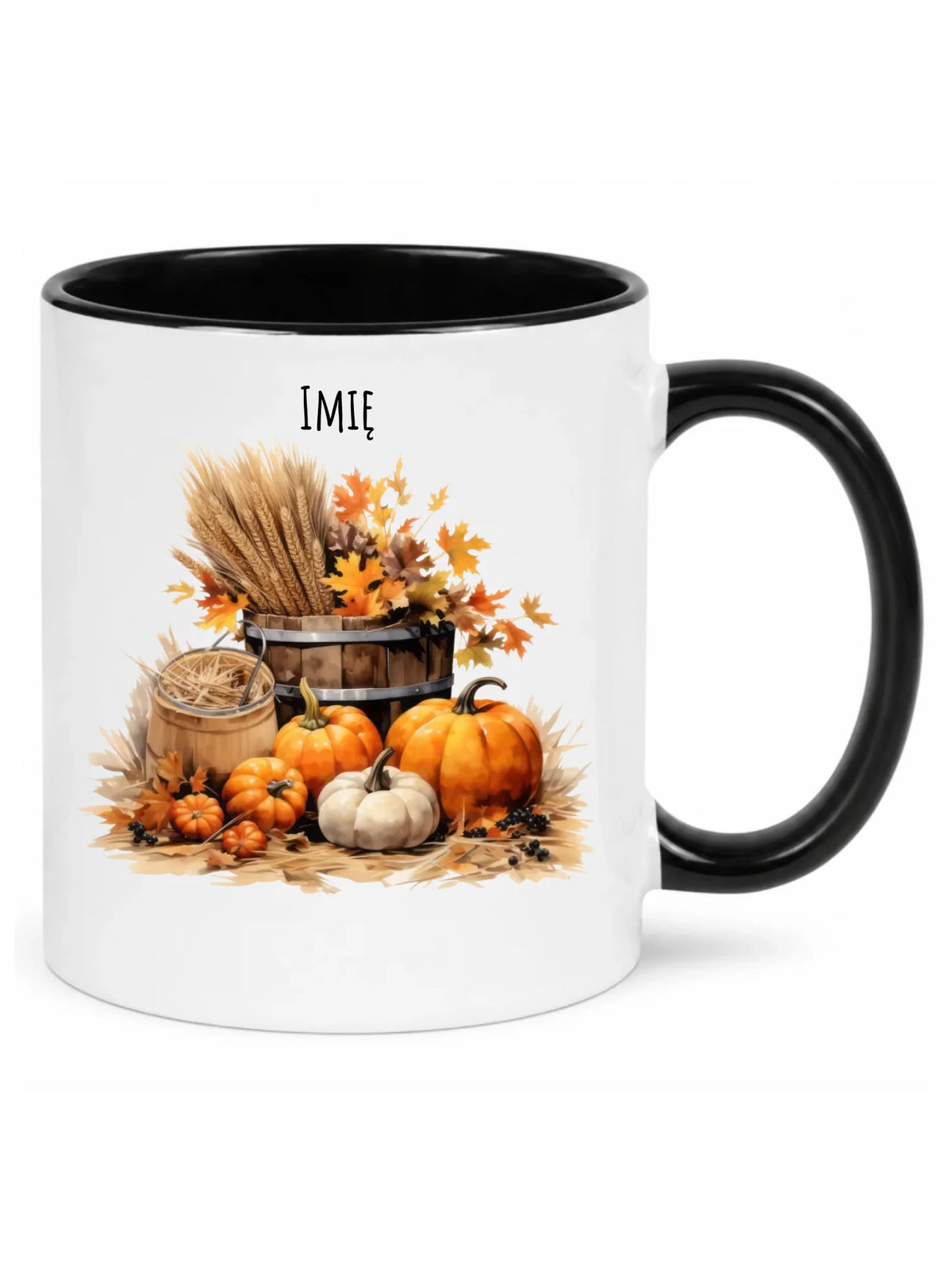 Kubek na jesień - Harvest vibes - personalizowana JS09