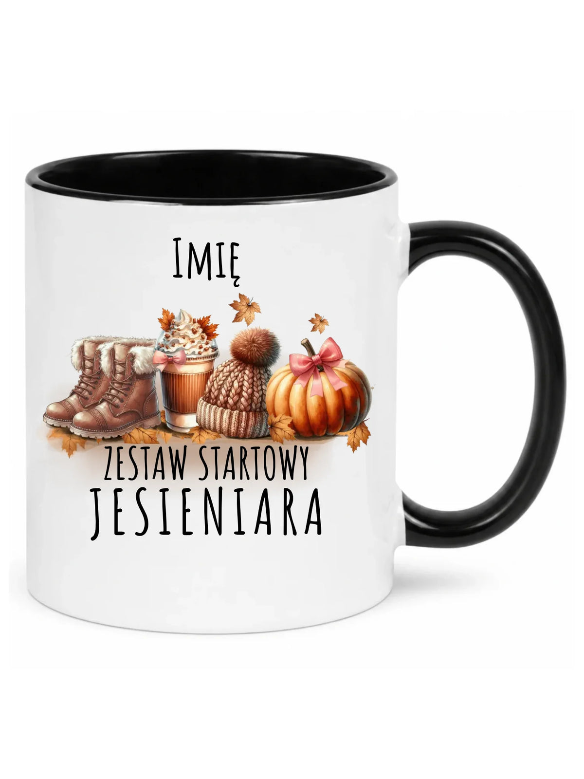 Kubek jesieniara – Zestaw startowy - personalizowany JS05