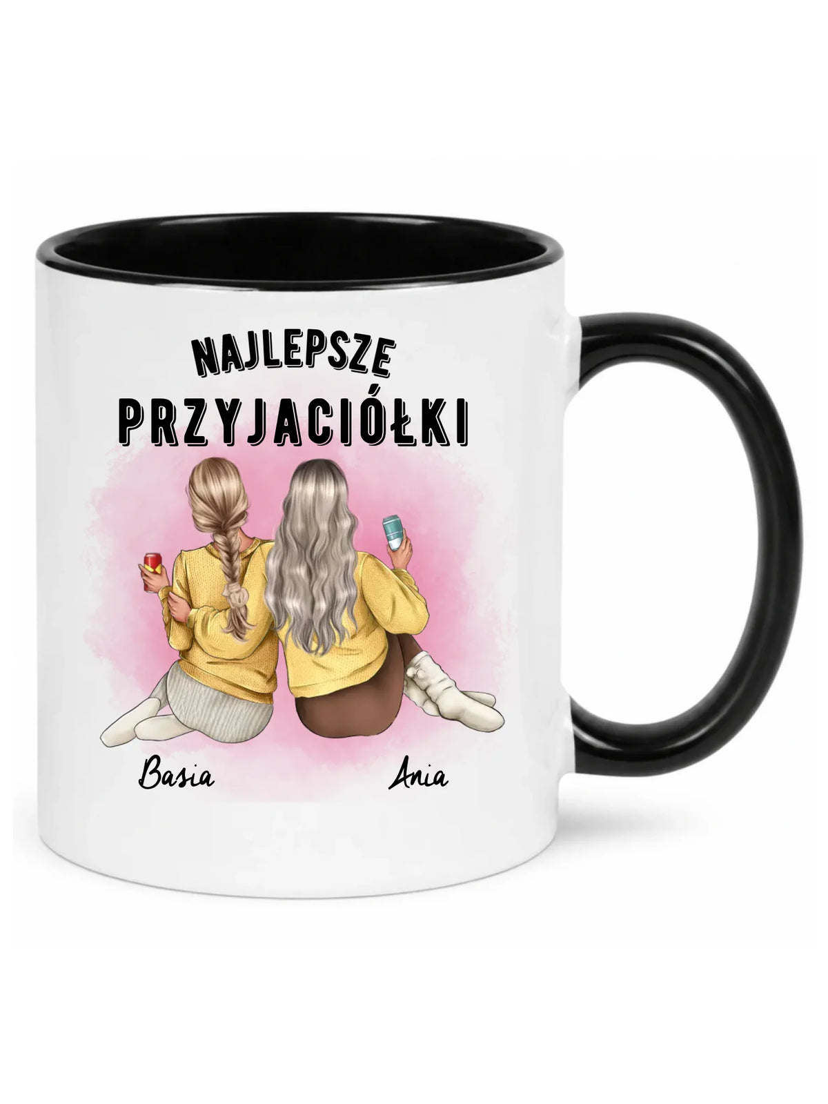 Kubek - prezent dla przyjaciółek - Najlepsze przyjaciółki 2-4 osób - personalizowany PR01