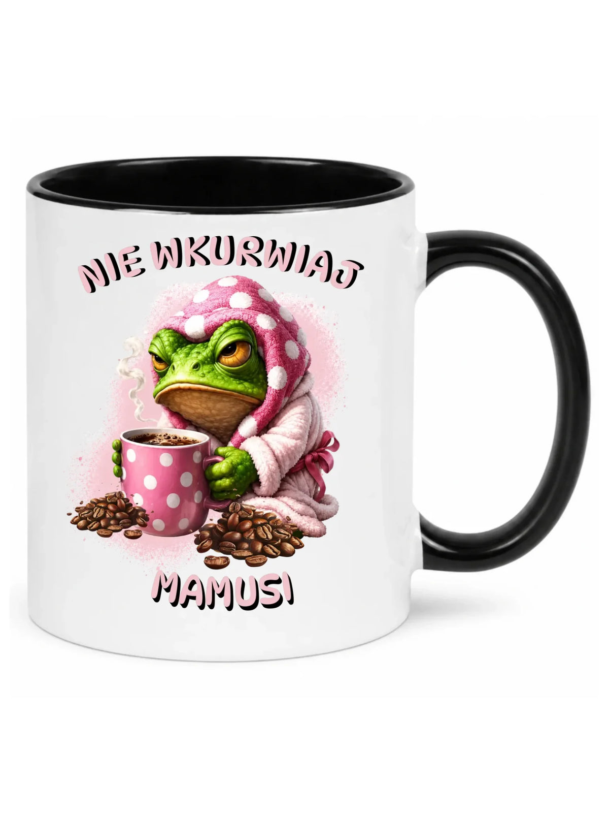 Kubek dla mamy - Nie wku*wiaj mamusi - bez cenzury DM49