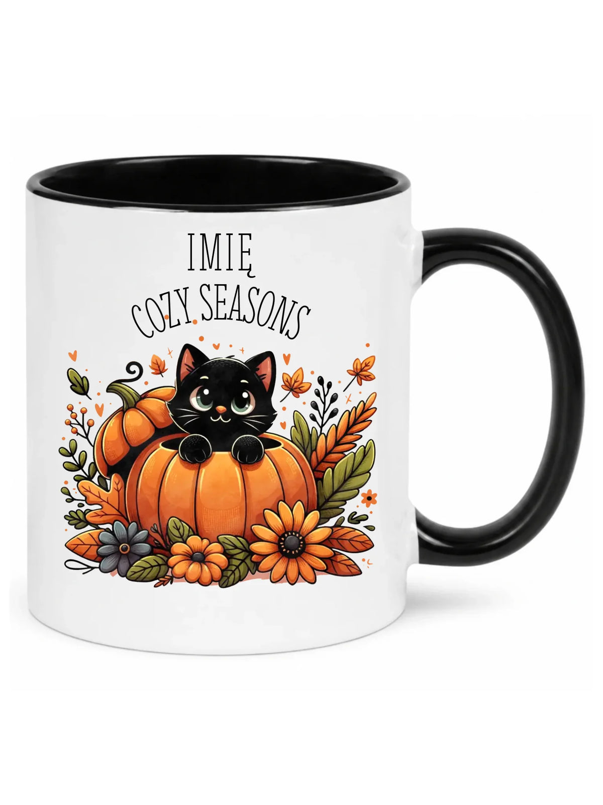 Kubek jesieniara - Cozy Seasons - personalizowany JS01
