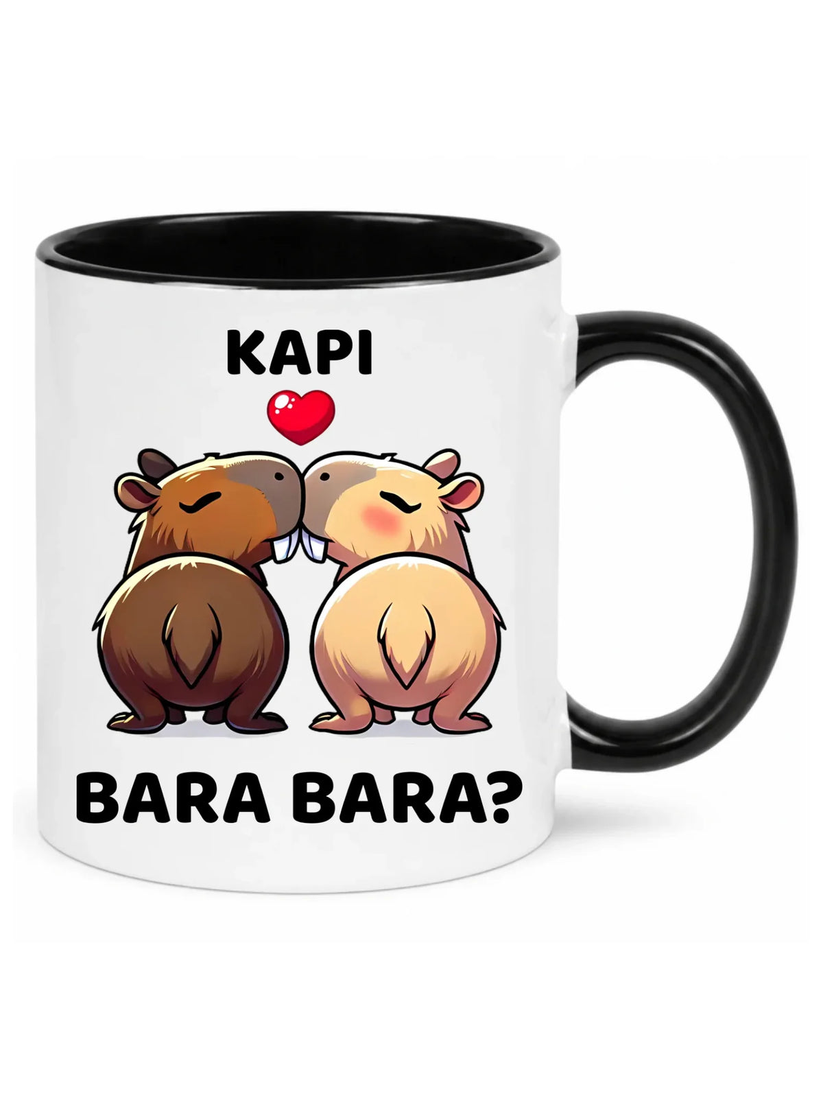 Kubek dla par - Kapibara bara bara W86