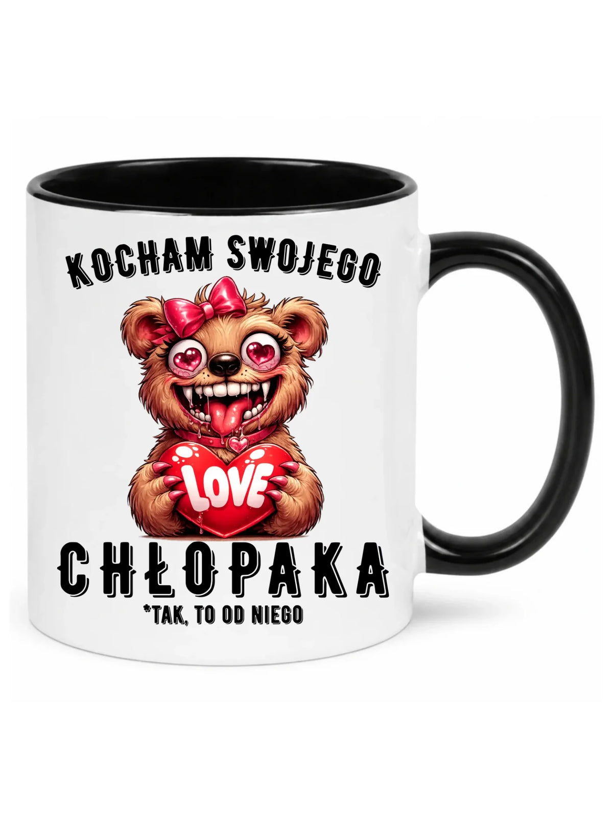Kubek dla dziewczyny - Kocham swojego chłopaka W89