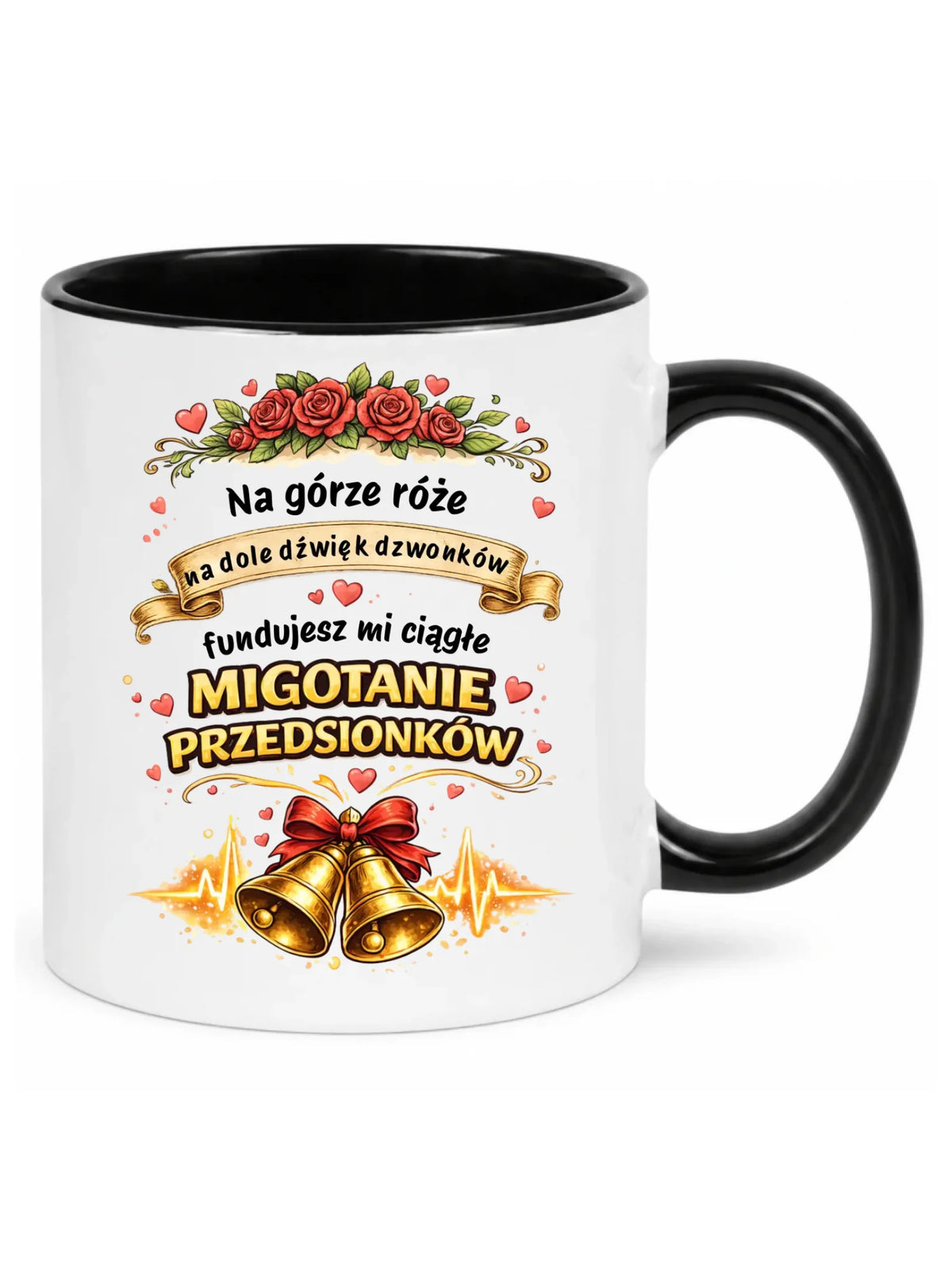 Kubek dla par - Fundujesz mi ciągłe migotanie przedsionków W71