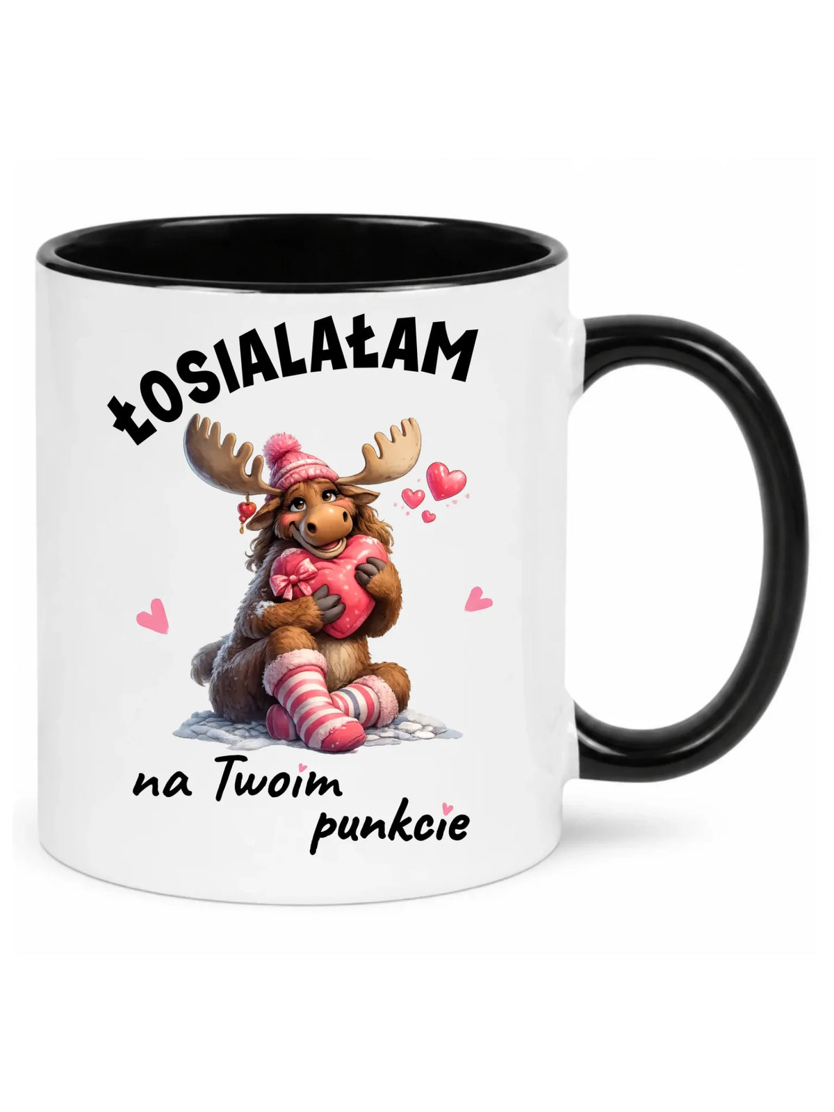 Kubek dla par - Łosialałam na Twoim punkcie W67