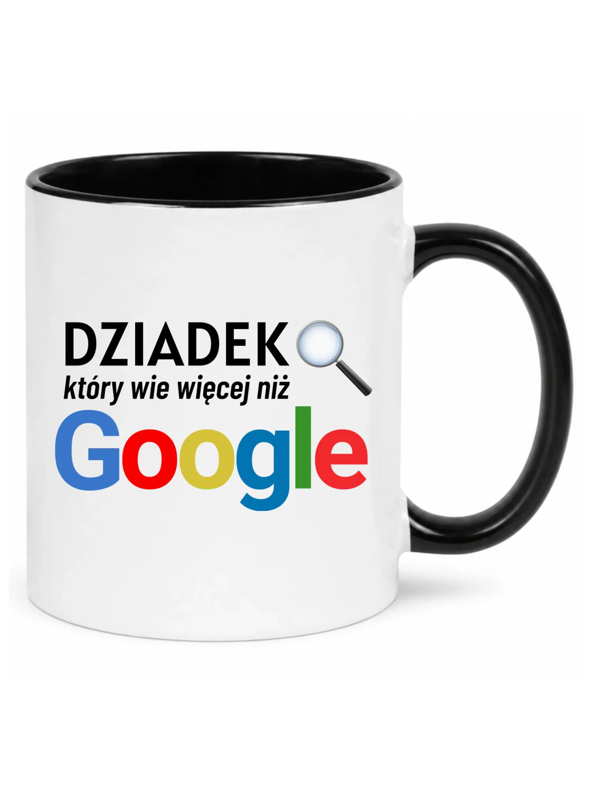 Kubek dla dziadka - Dziadek który wie więcej niż google D44