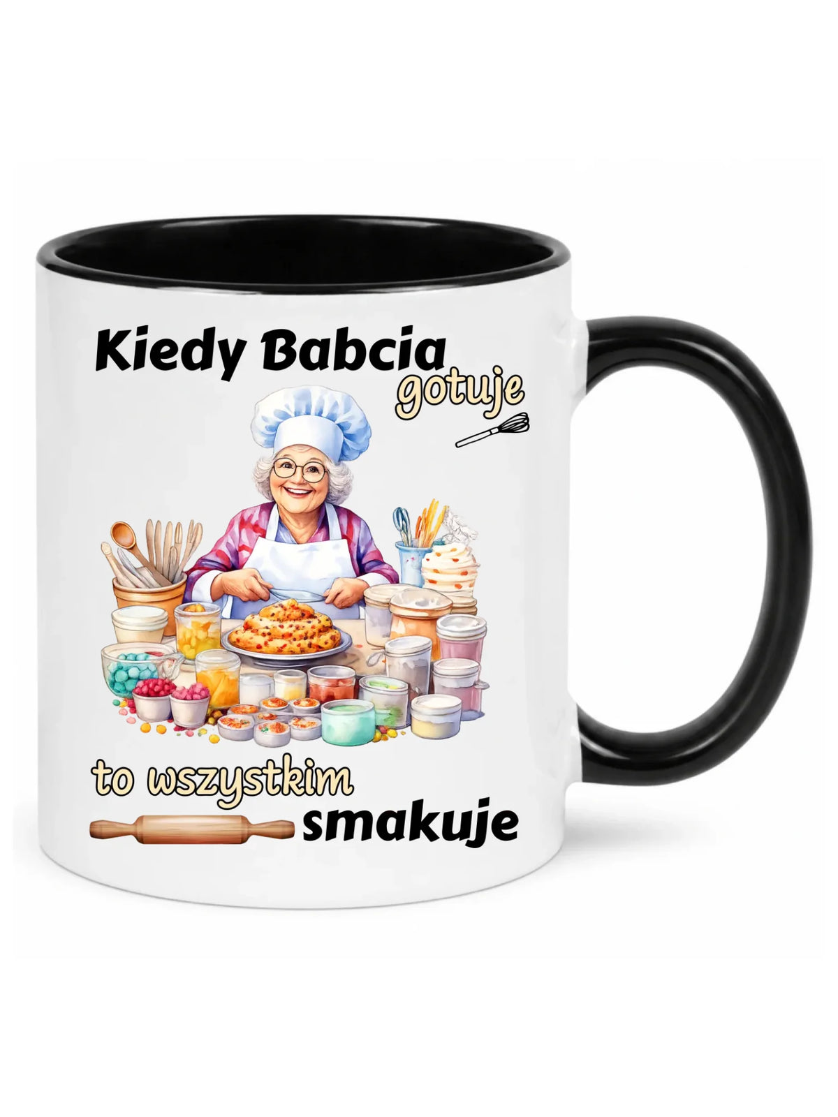 Kubek dla babci – Kiedy babcia gotuje to wszystkim smakuje B34