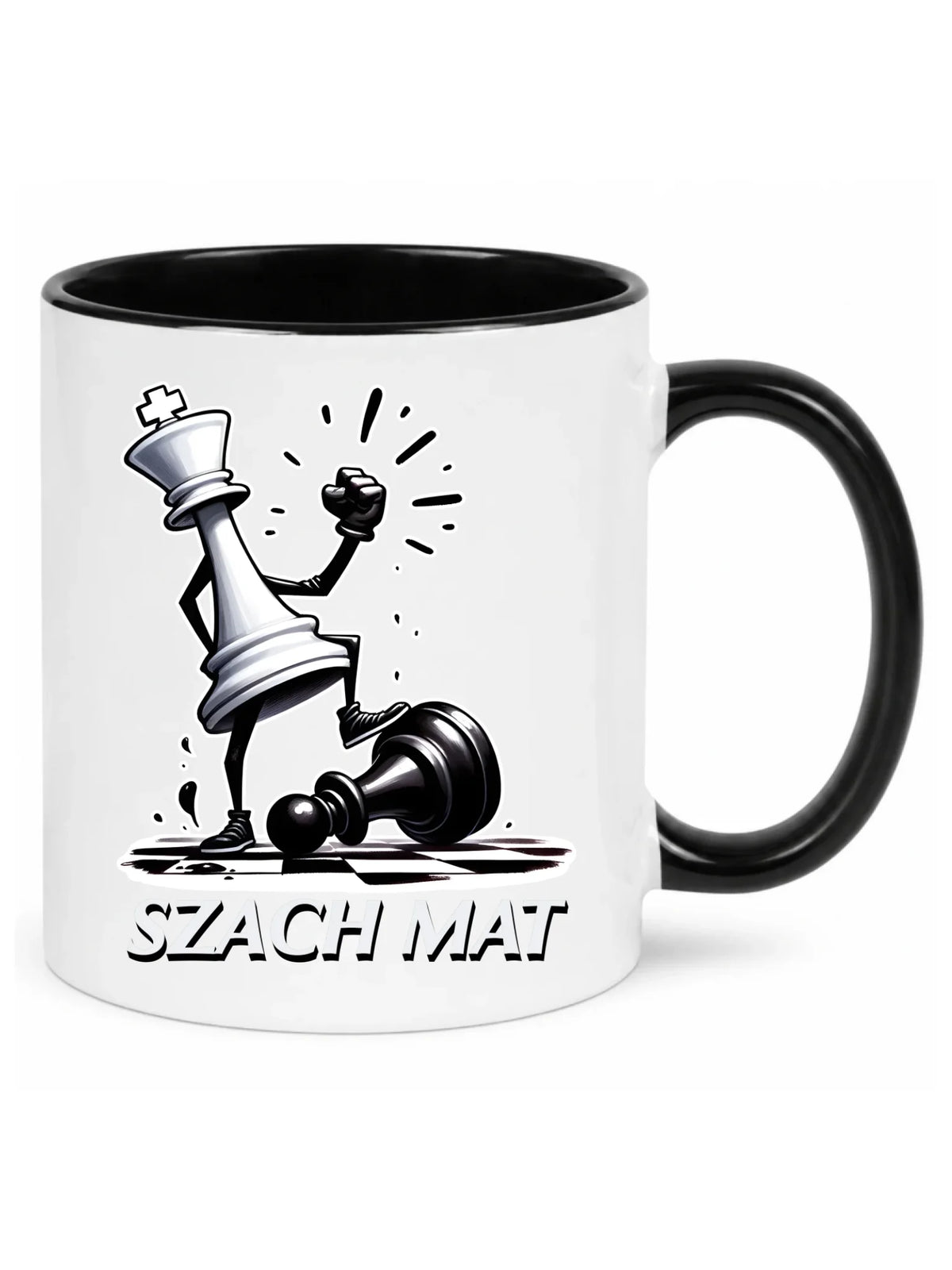Kubek dla szachisty - Szach mat HSZ07
