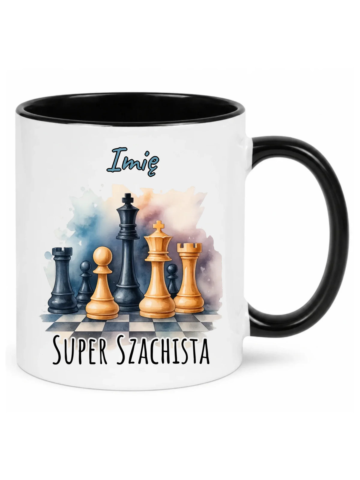Kubek dla szachisty - Super szachista - personalizowany HSZ12