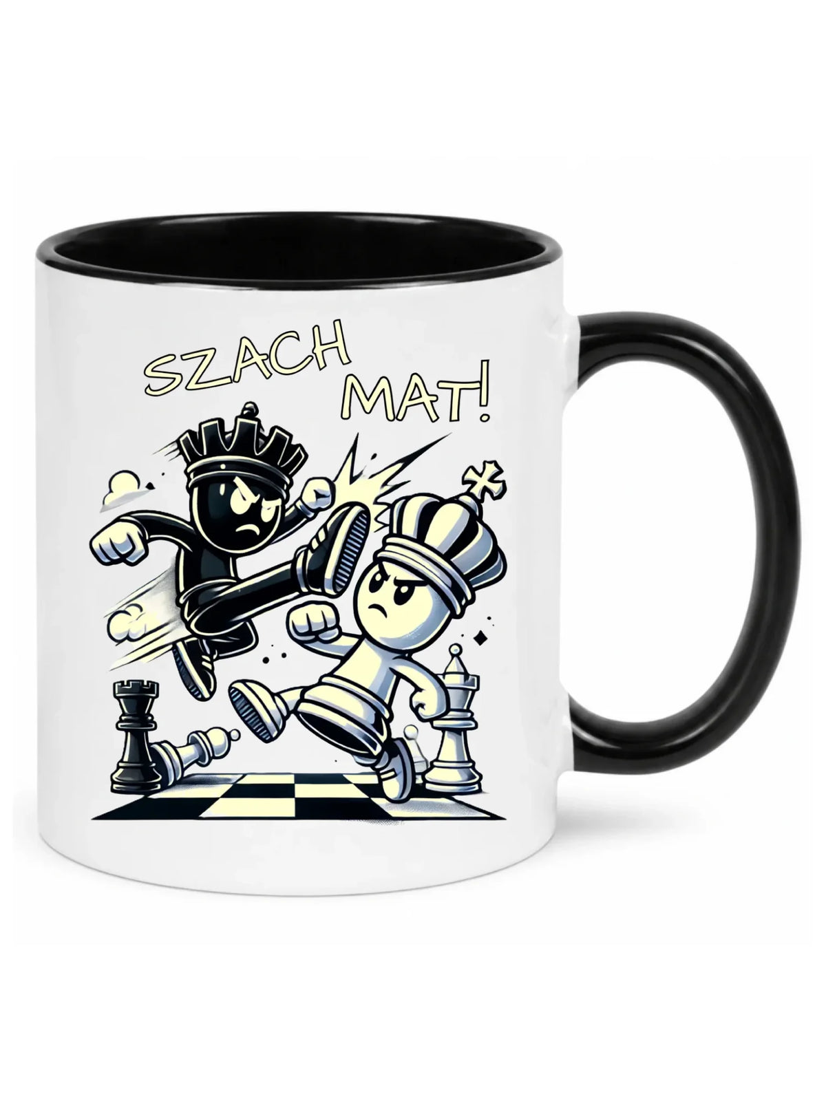 Kubek dla szachisty - SZACH MAT HSZ02