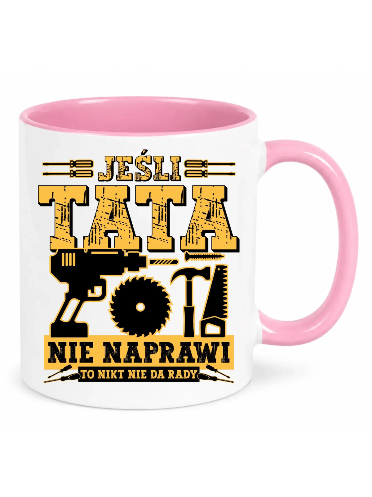 Kubek dla taty - Jeśli tata nie naprawi to nikt nie da rady DT43