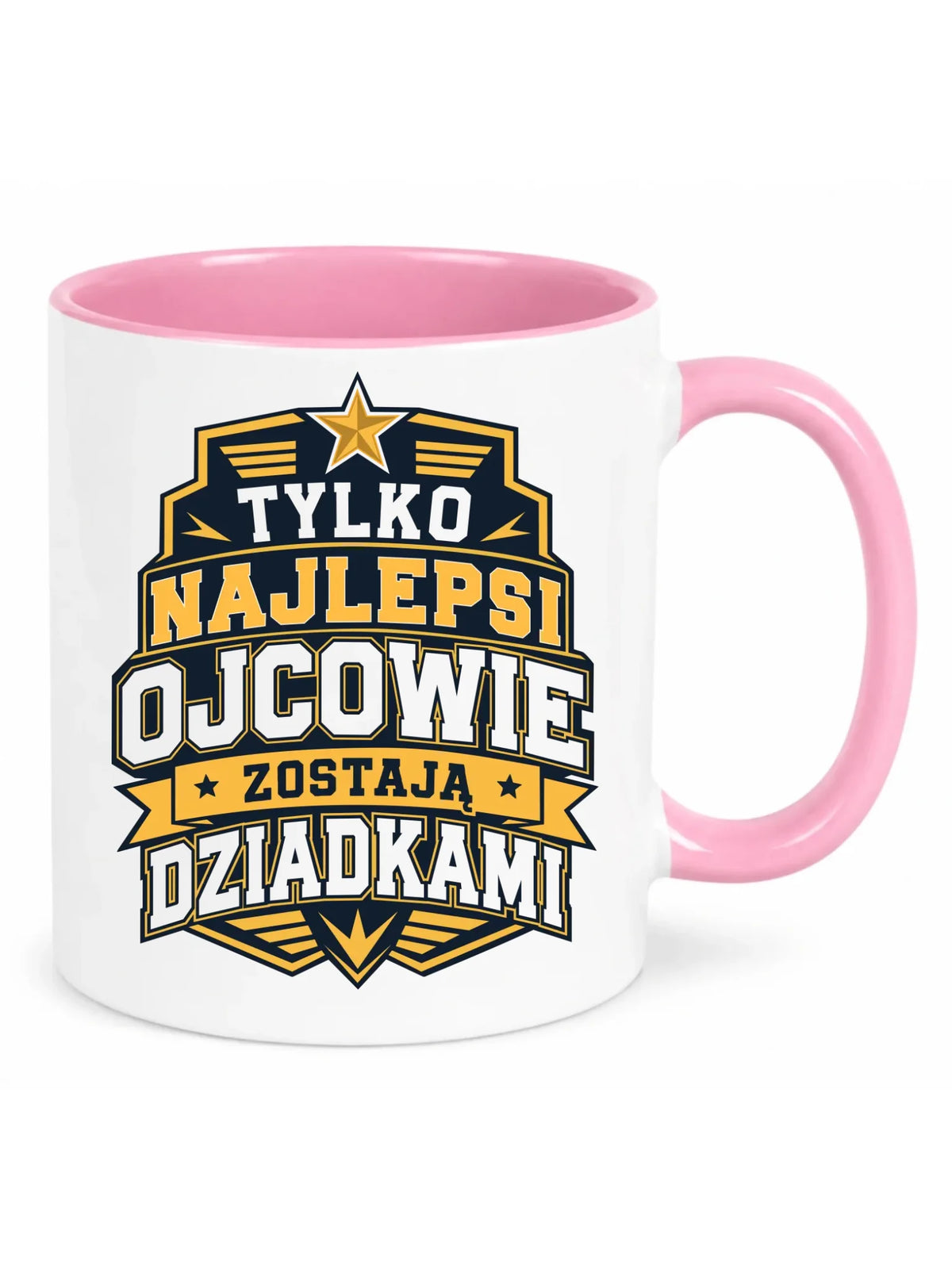 Kubek dla taty przyszłego dziadka - Tylko najlepsi ojcowie zostają dziadkami DT39