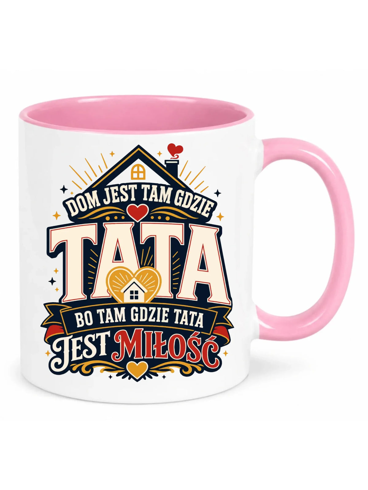 Kubek dla taty - Dom jest tam gdzie tata DT37