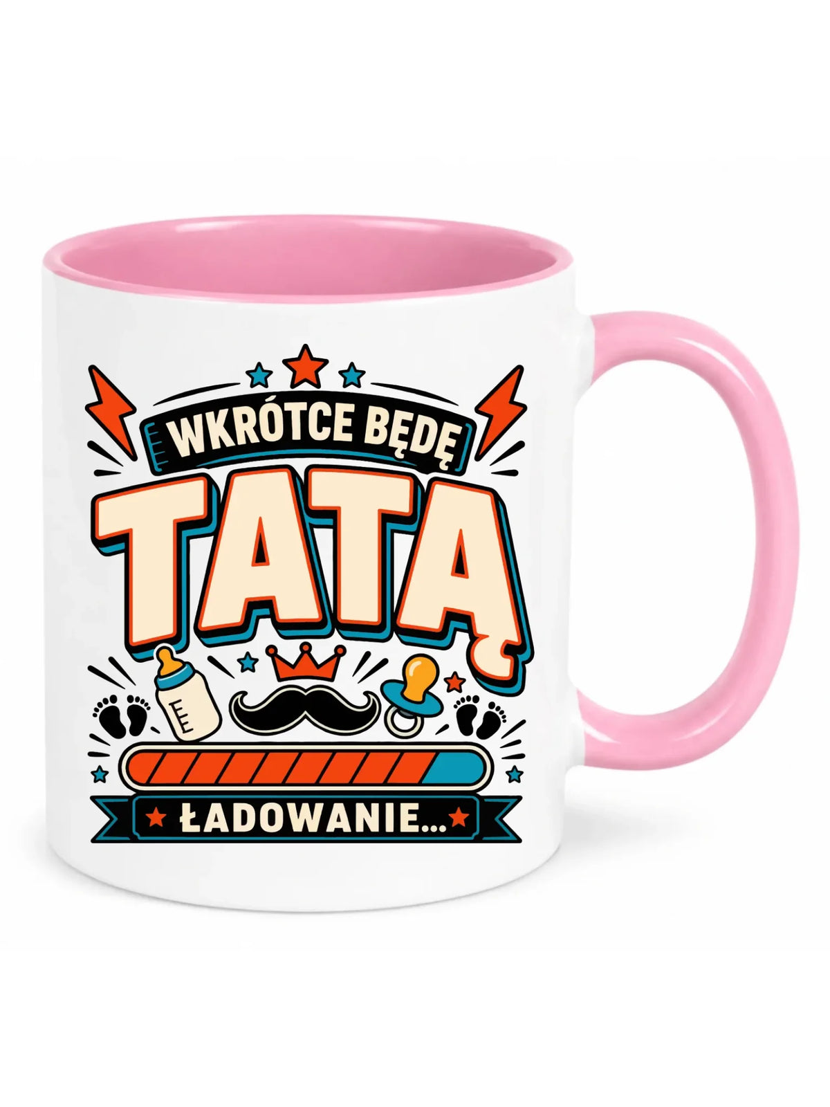 Kubek dla przyszłego taty - Wkrótce będę tatą DT23