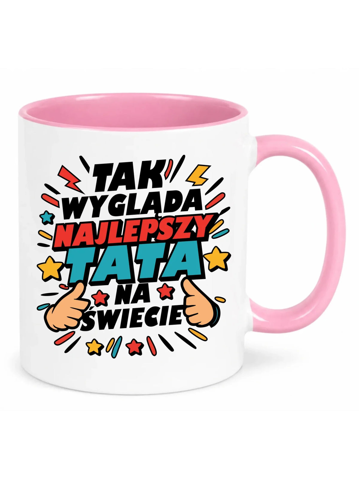 Kubek dla taty - Tak wygląda najlepszy tata na świecie DT08