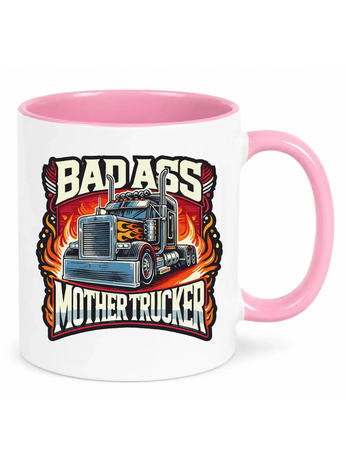Kubek dla kierowcy tira - Badass Mother Trucker ZKT04