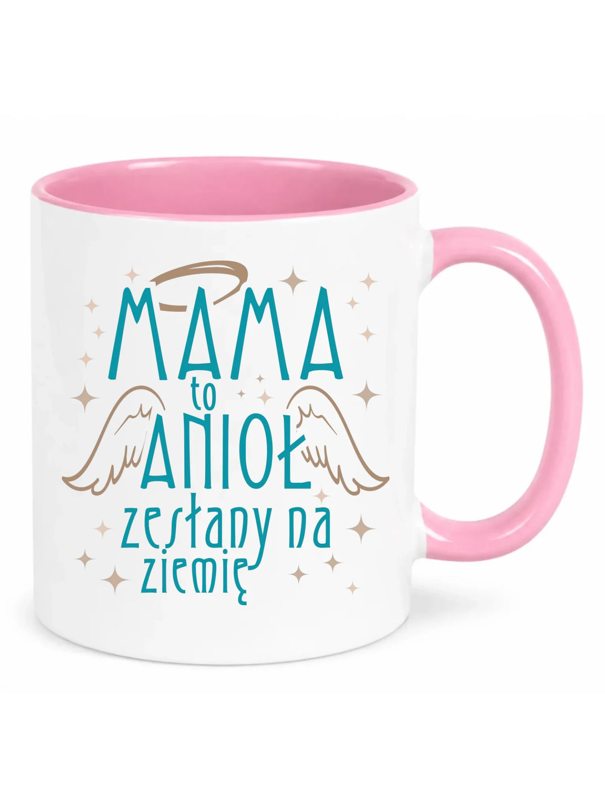 Kubek dla mamy - Mama to anioł zesłany na ziemię DM30