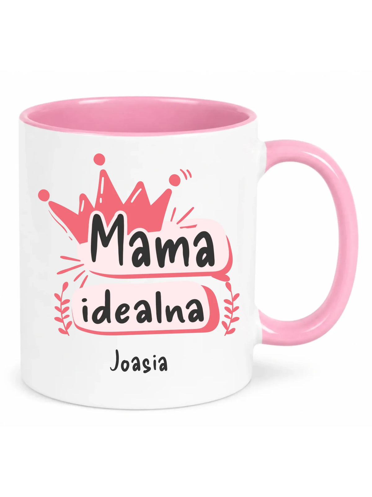Kubek dla mamy - Mama idealna - personalizowany DM23