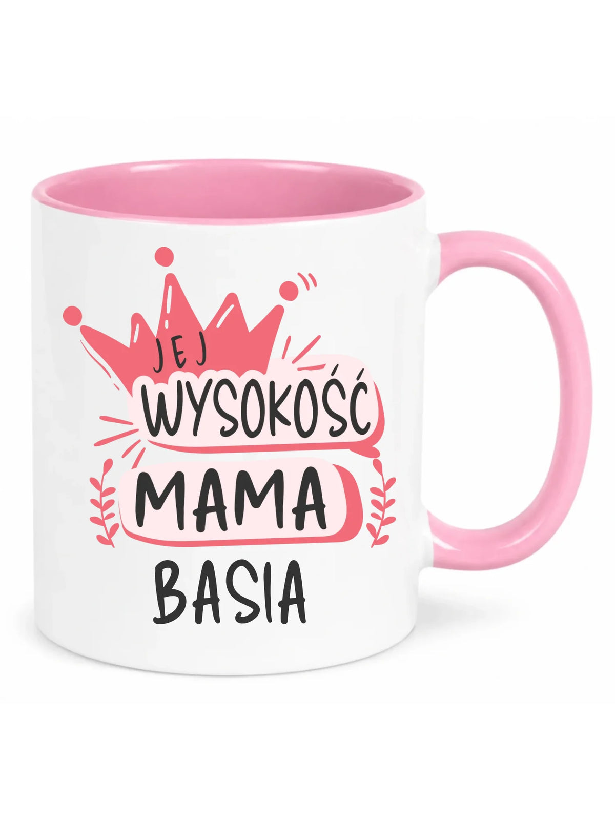 Kubek dla mamy - Jej Wysokość Mama - personalizowany DM16