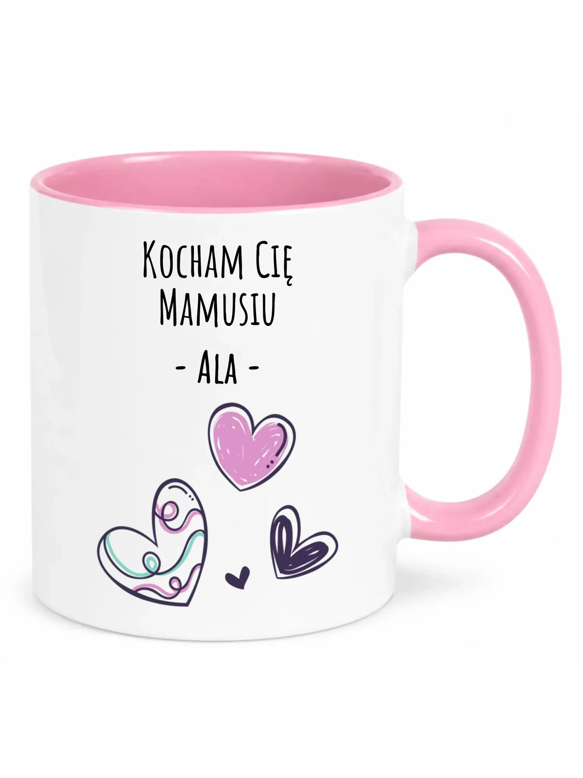 Kubek dla mamy - Kocham Cię Mamusiu - personalizowany DM05