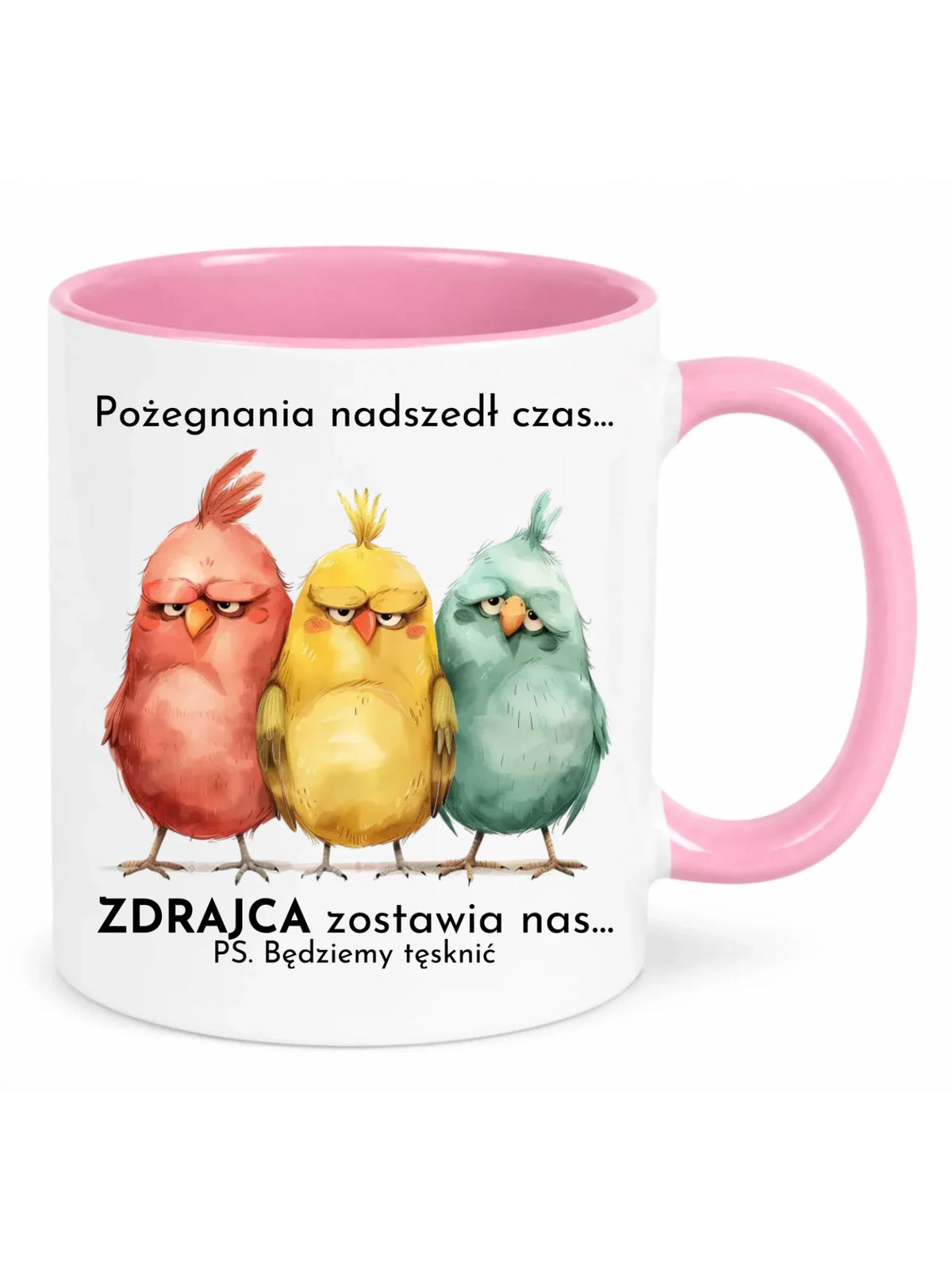 Kubek na odejście z pracy - Pożegnania nadszedł czas OP05