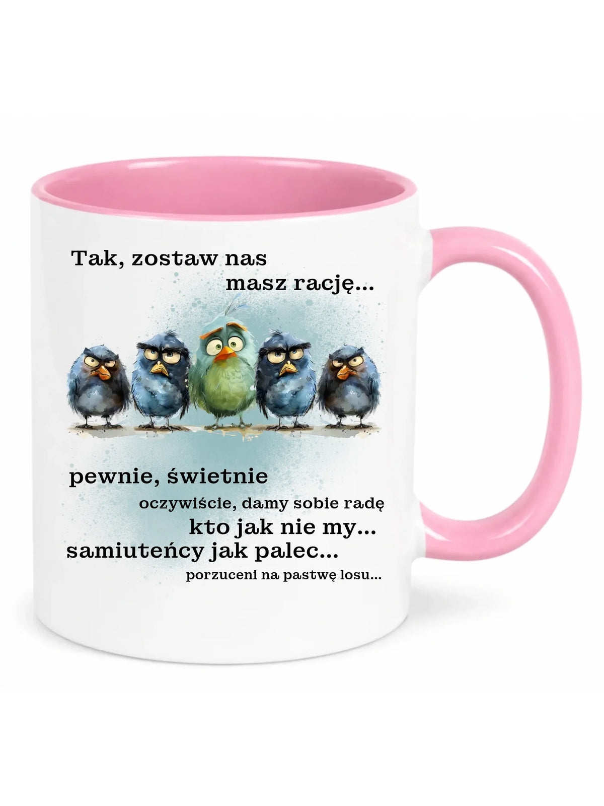 Kubek na odejście z pracy - Tak, zostaw nas OP06