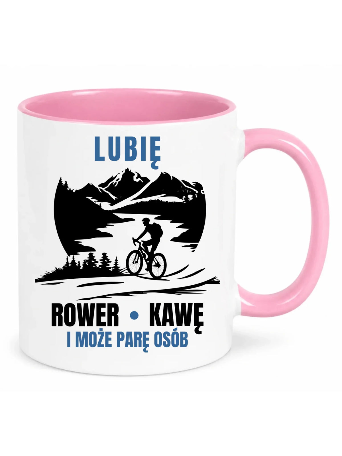 Kubek dla rowerzysty - Lubię rower kawę i może parę osób HR05