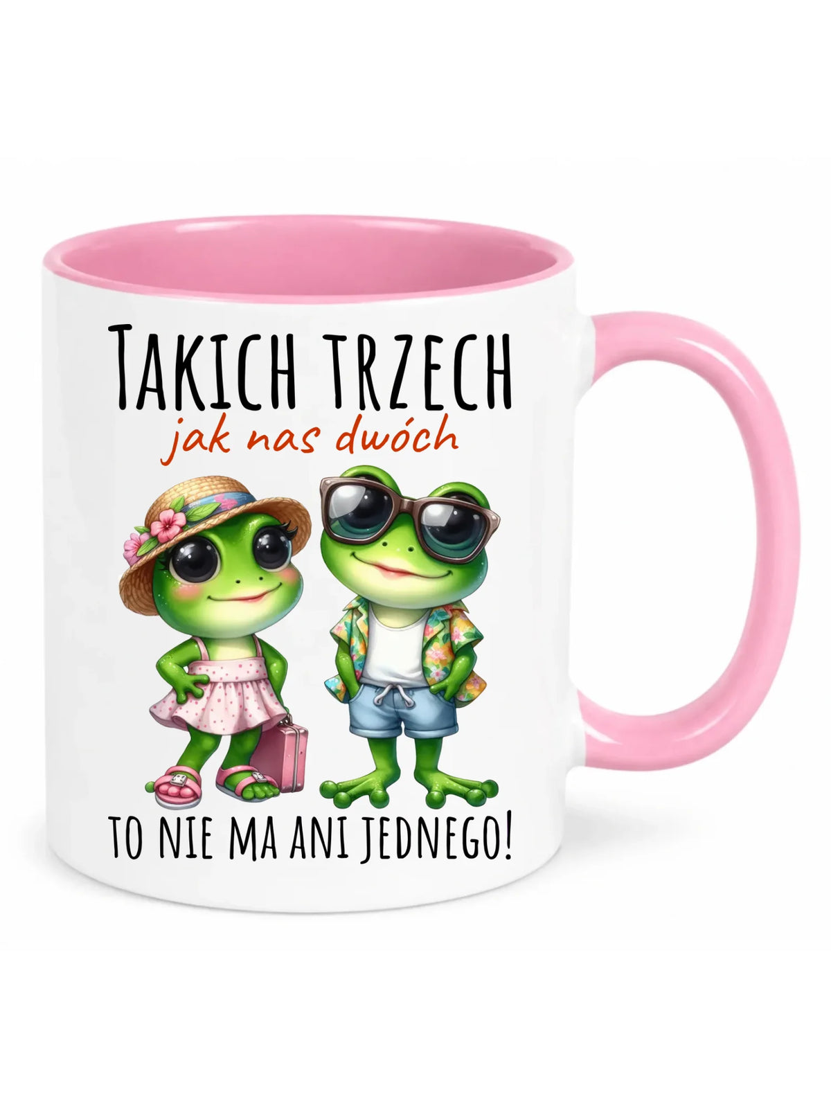 Kubek dla par - Żabki Takich trzech jak nas dwóch DCH11