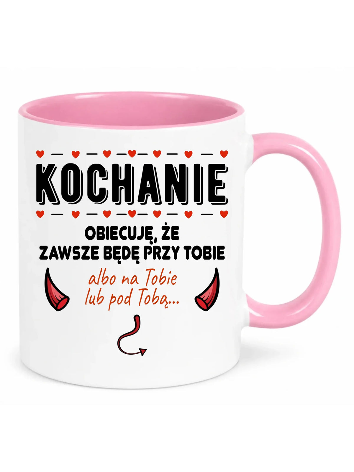Kubek dla par - Obiecuję, że zawsze będę przy Tobie W50