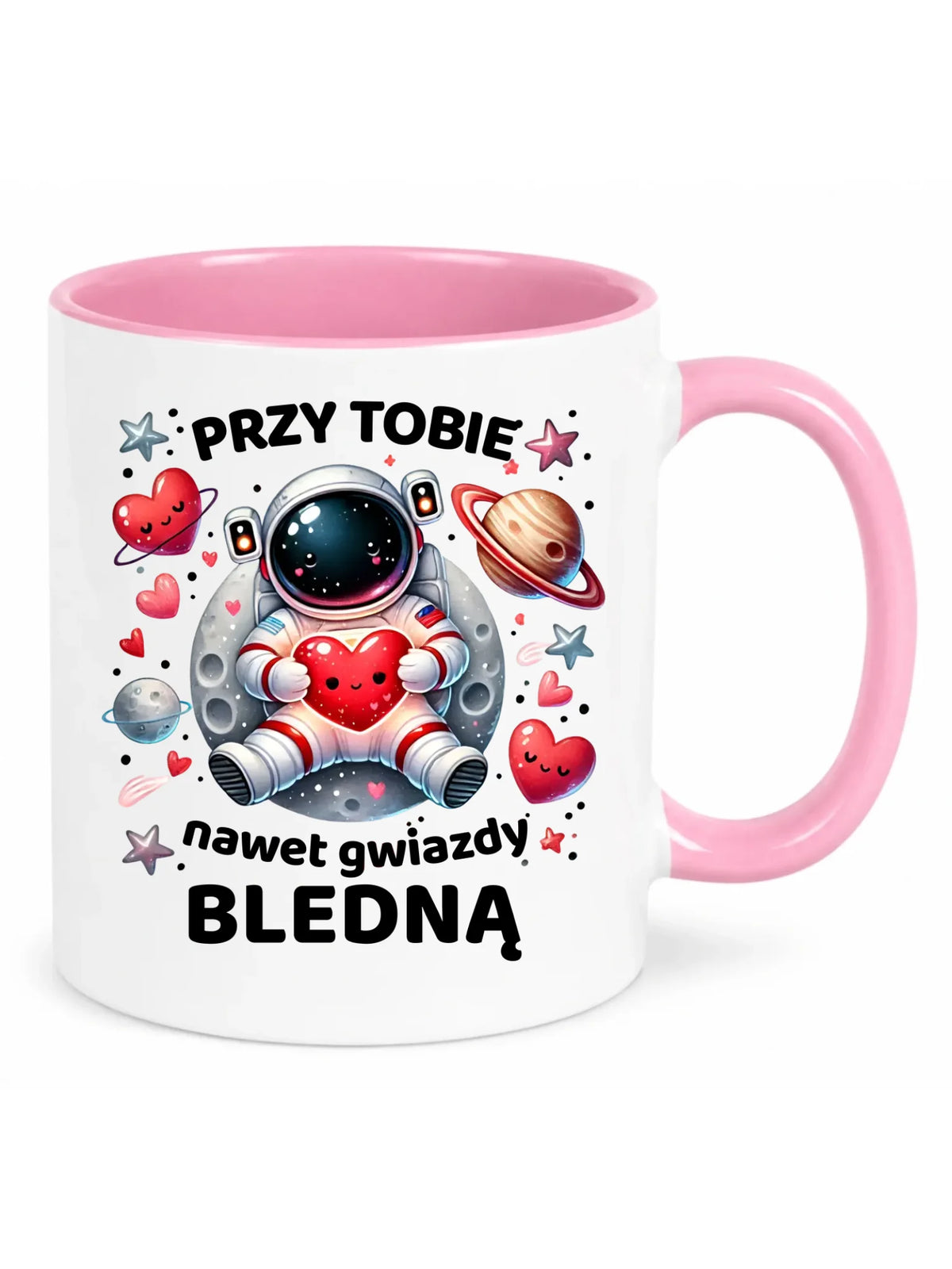 Kubek dla par - Przy Tobie nawet gwiazdy bledną W57